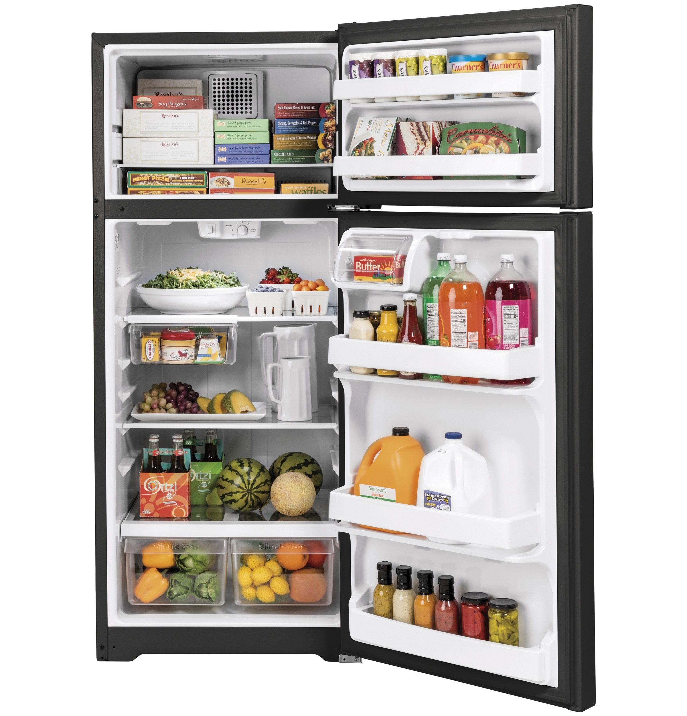 GE GTS18HGNRBB Top-Freezer-Refrigerators - View #3