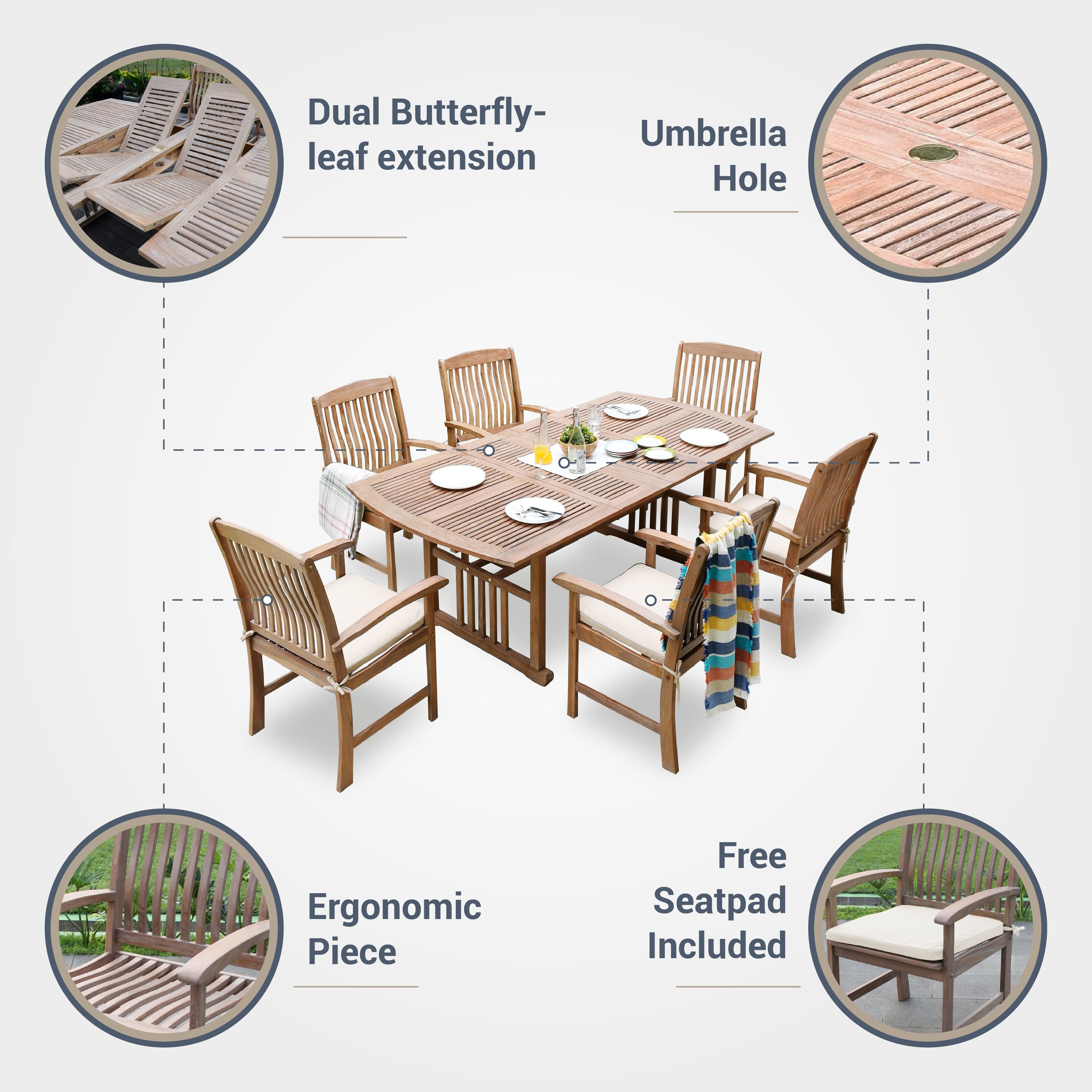 Cambridge Casual 610048-TW-XX-NV-XX Patio-Dining-Sets - View #4
