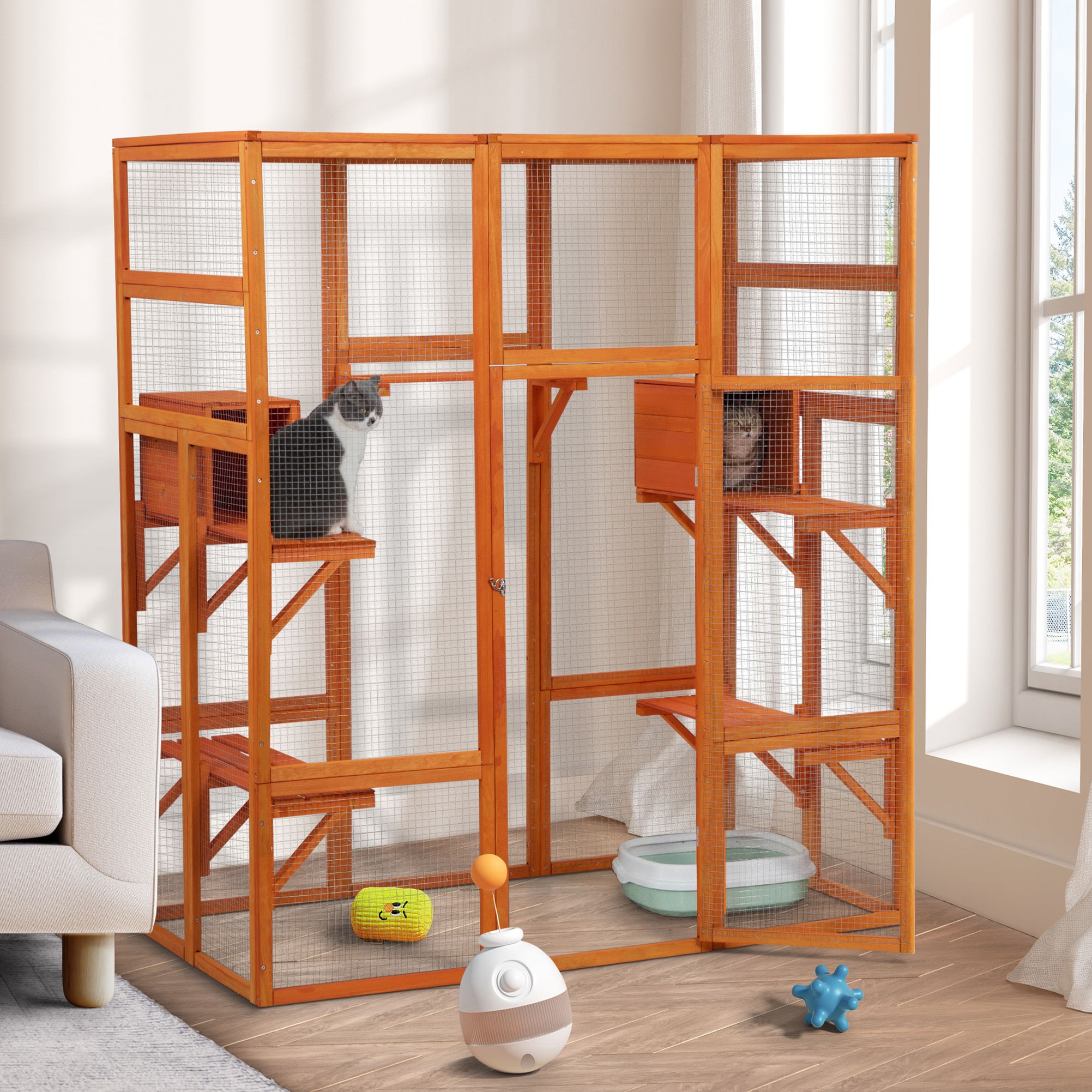 Kahomvis MIX-QPCW-601 Dog-Houses - View #2