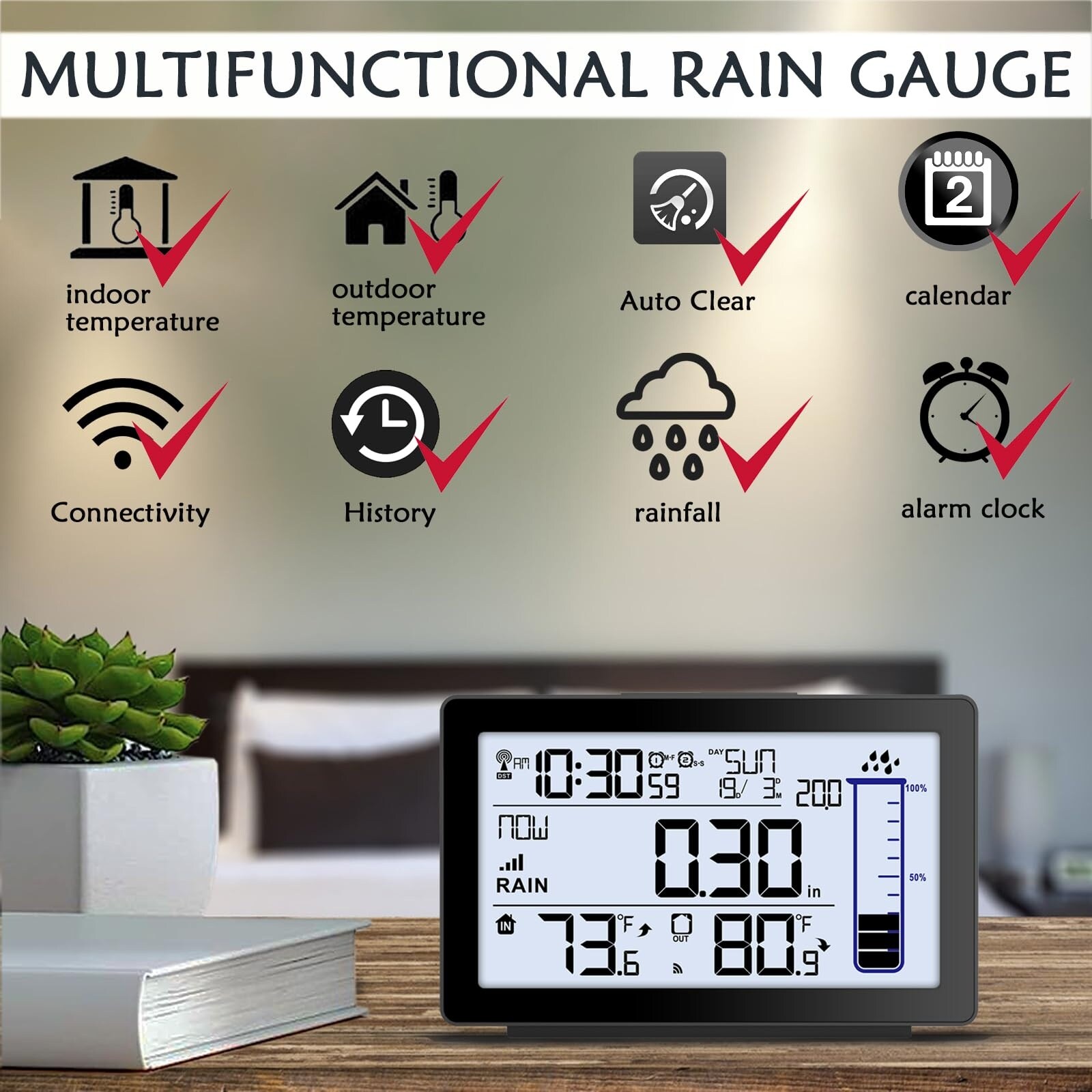 Justincity L05JT08031 Rain-Gauge - View #3