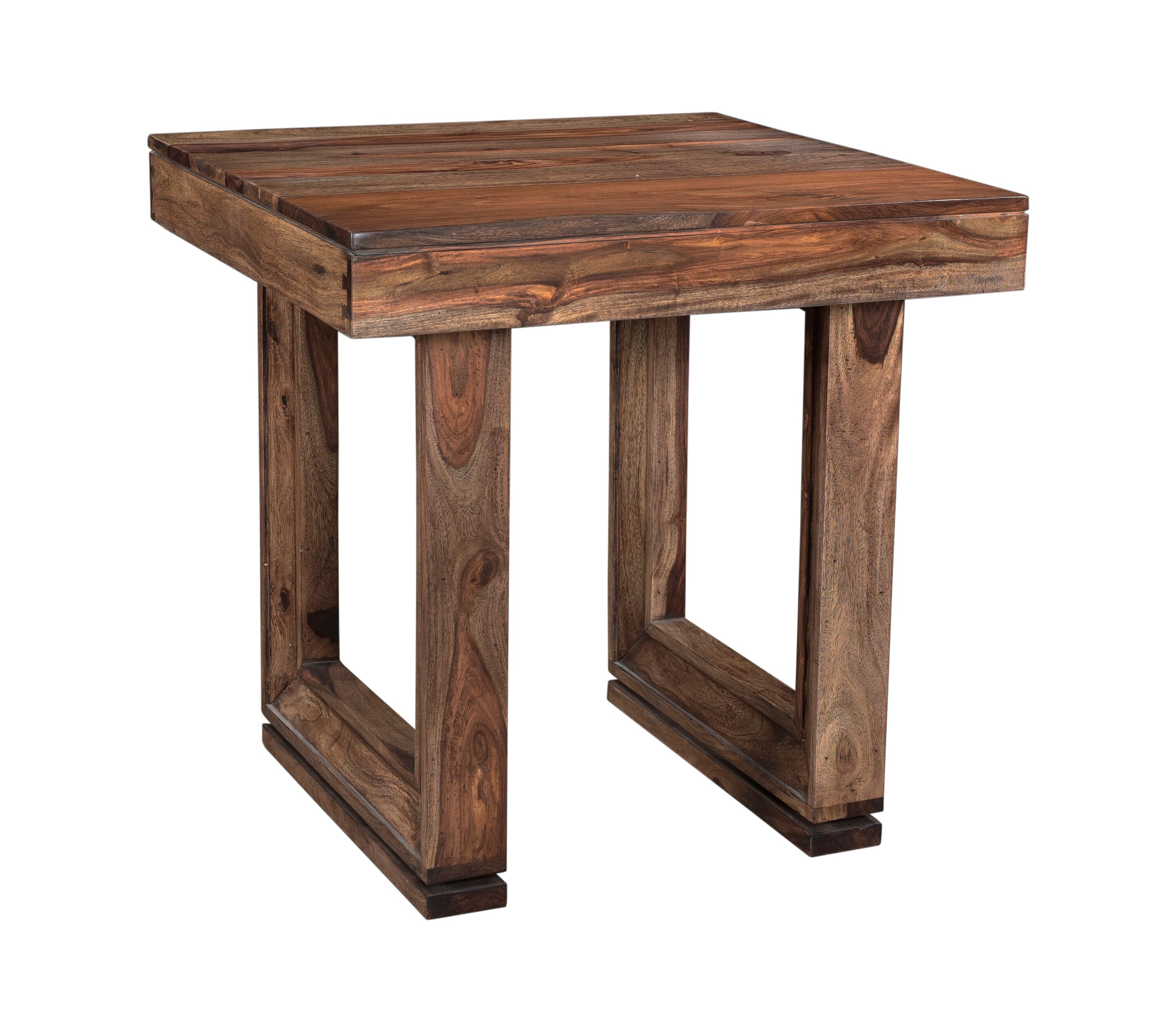 Coast to Coast 98238 Brownstone Brown Sheesham Wood Craftsman Coffee Table