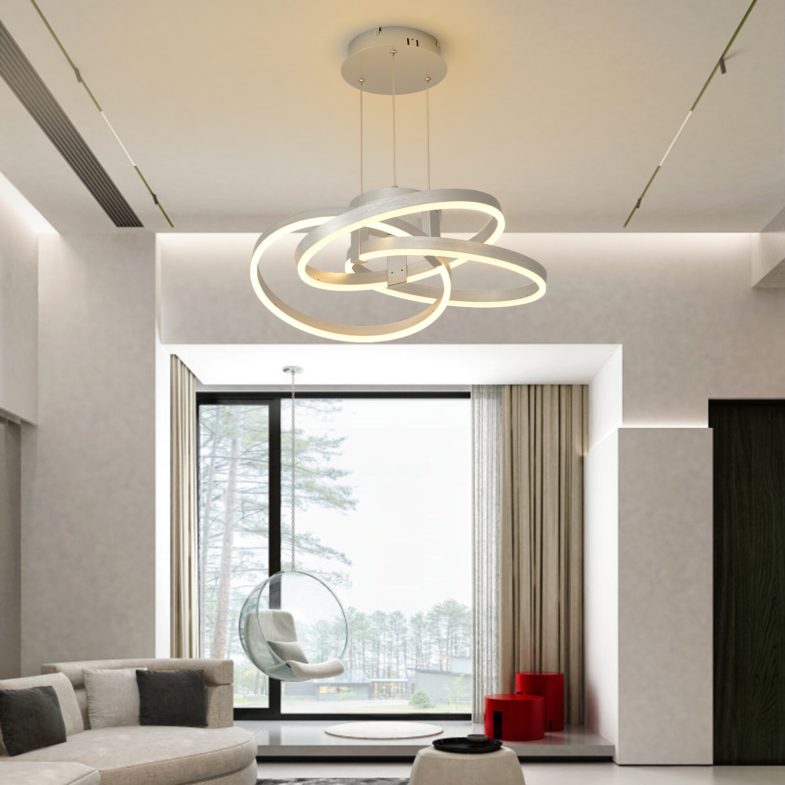 Oukaning JZUC639S99HCX Pendant-Lights - View #4