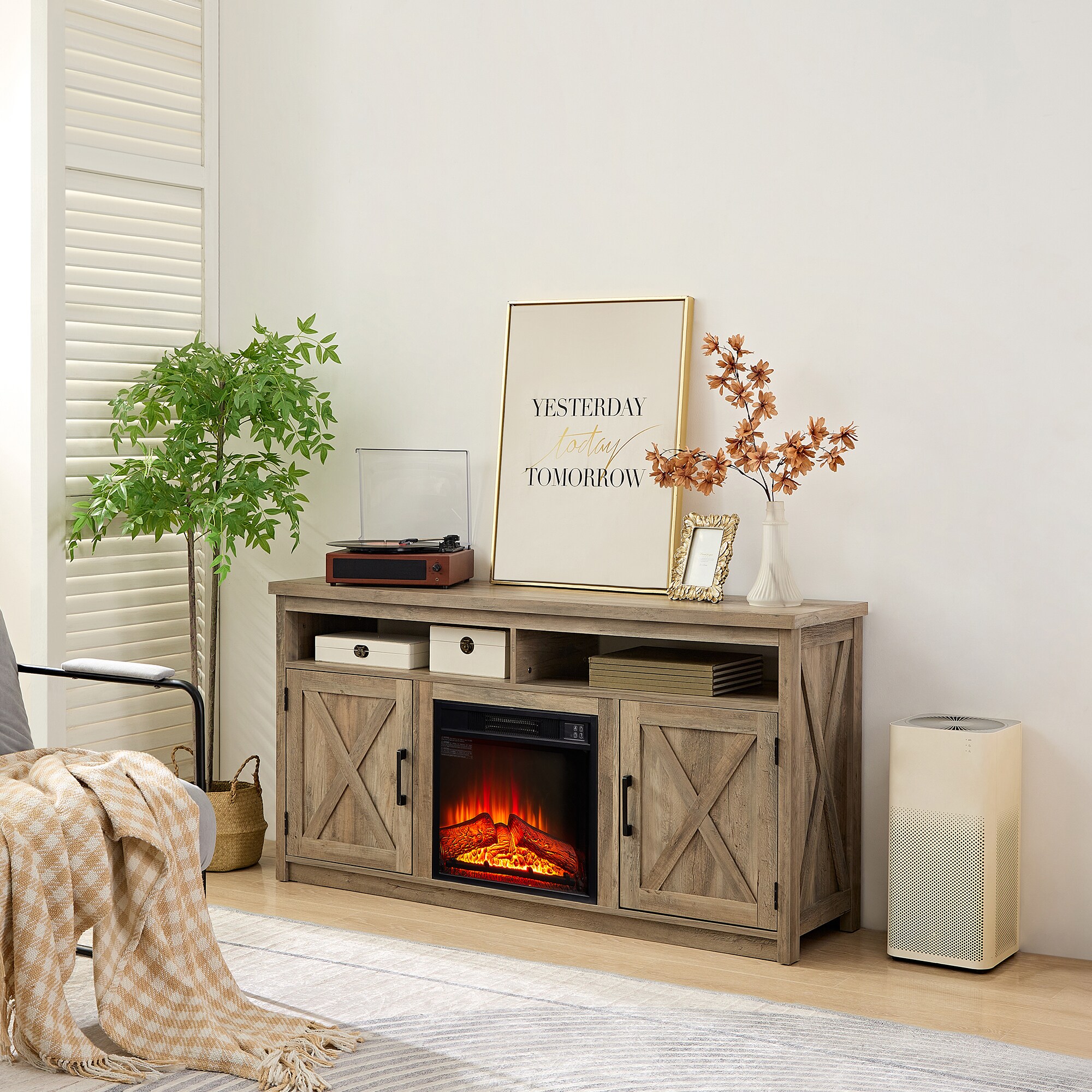 SINOFURN SYC500002GW Electric-Fireplaces - View #8