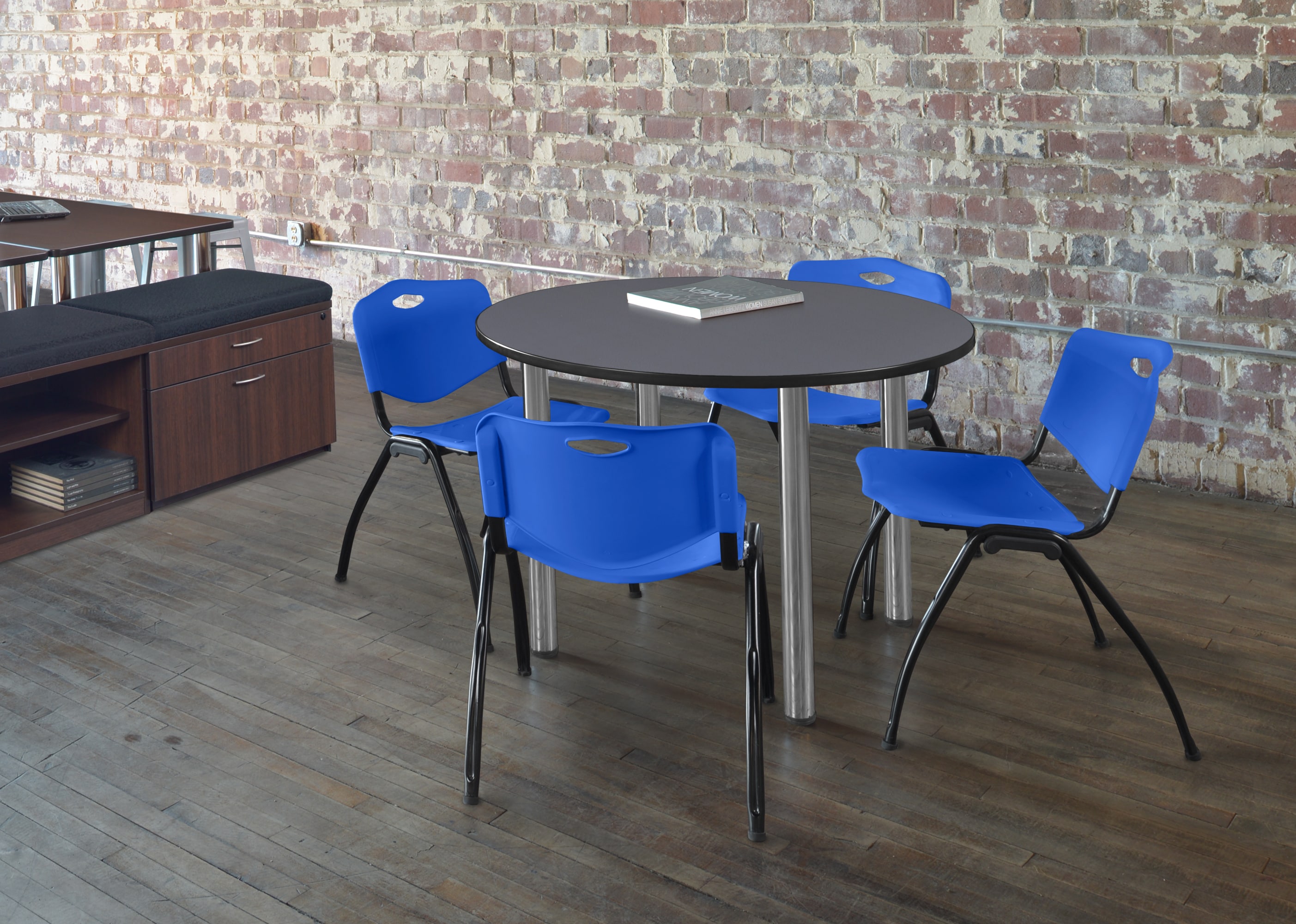 Regency TB48RNDGYBPCM47BE Office-Tables - View #7