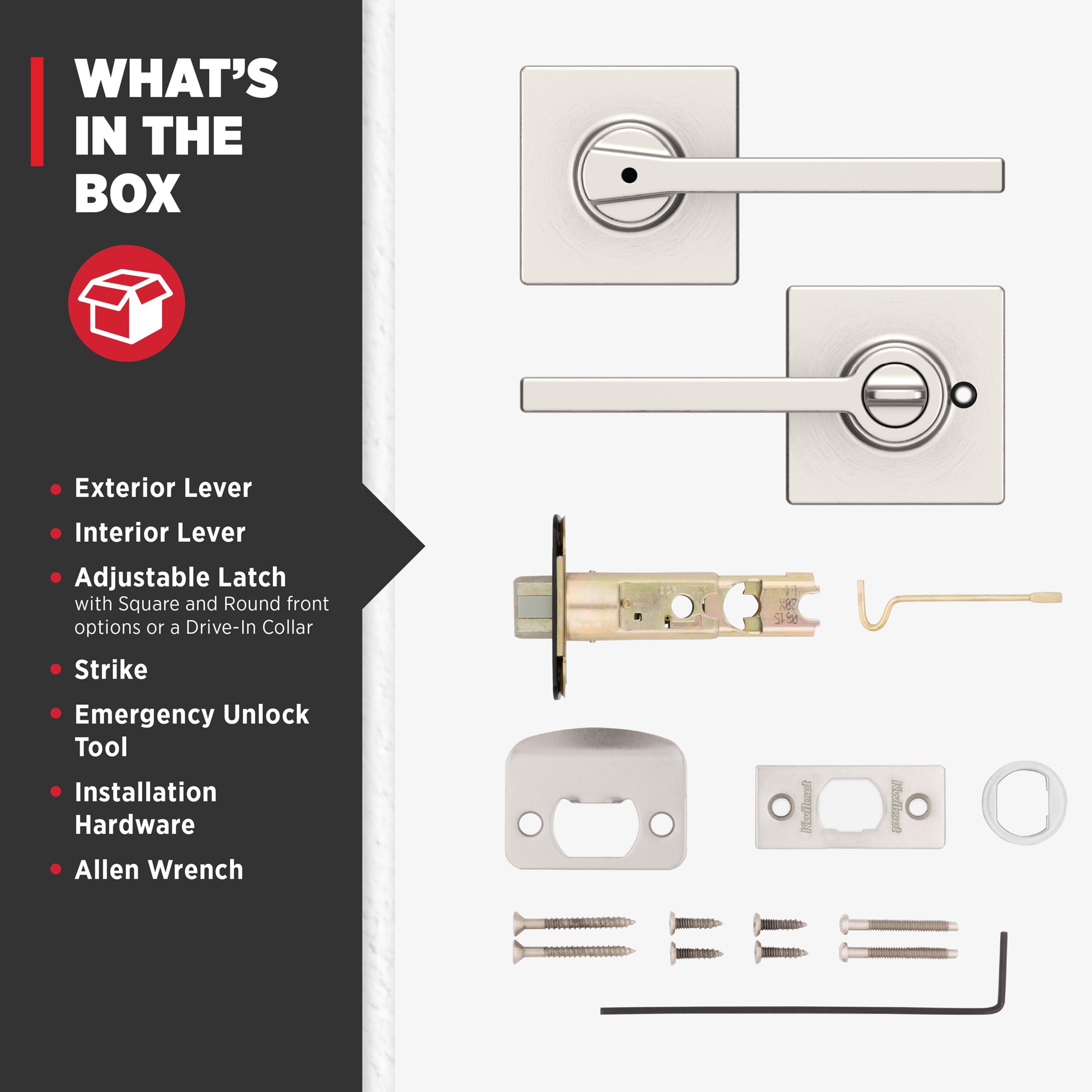 Kwikset 300CSL SQT 15 RCS Door-Handles - View #7