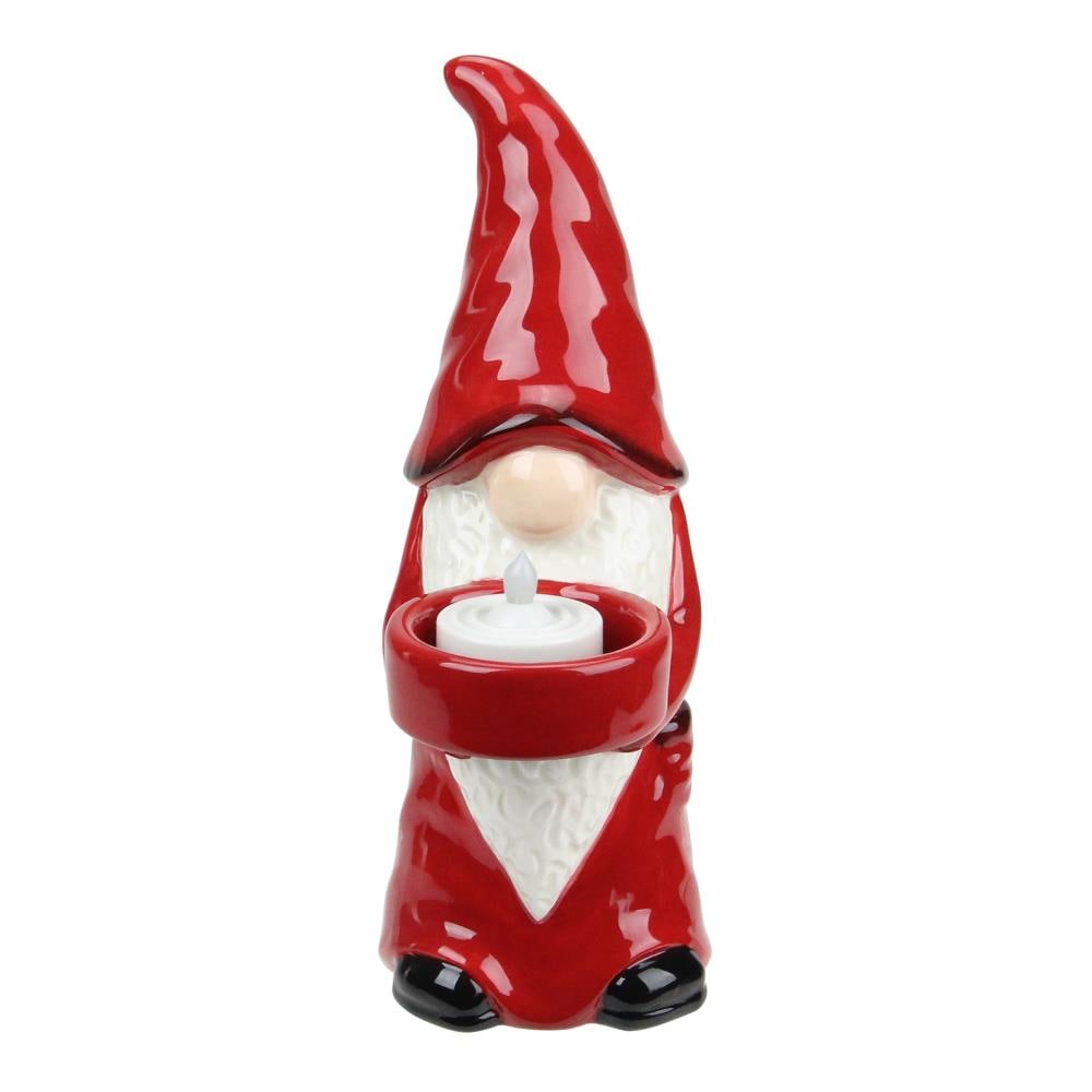 Northlight 33530858 8.25-in Figurine Gnome Christmas Decor