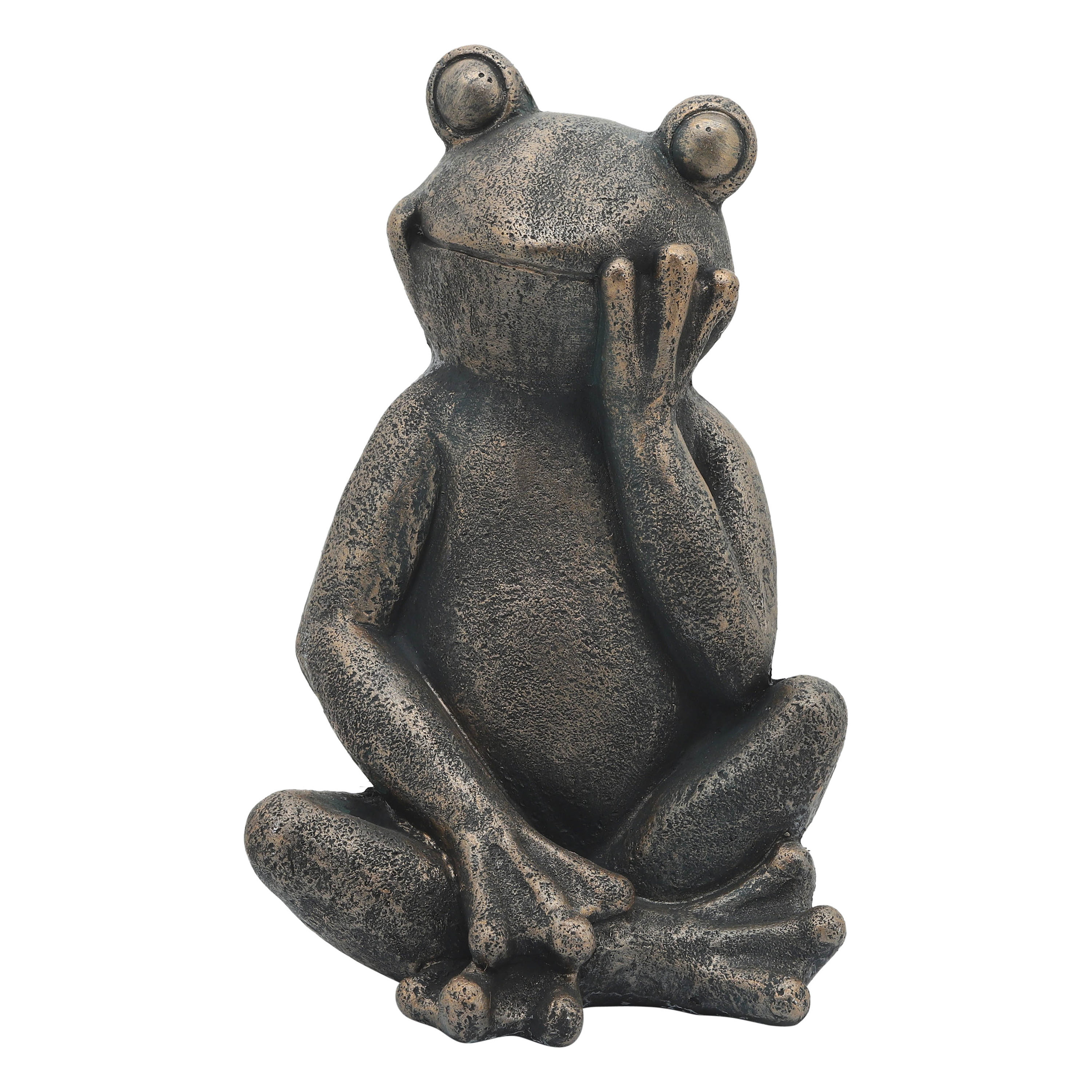 Sagebrook Home 15964 16-in H x 10-in W Black Animal