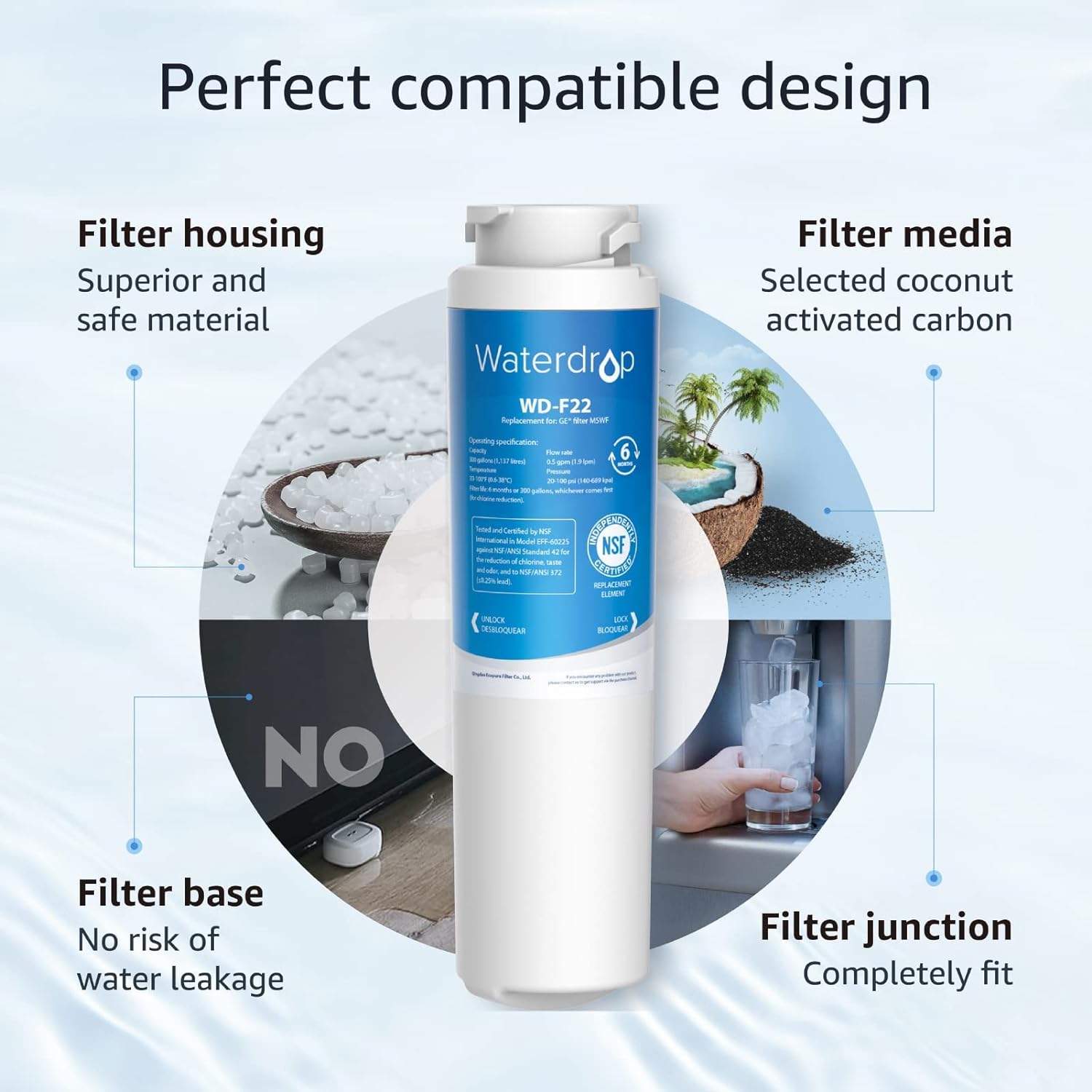 Waterdrop BL-WD-MSWF Refrigerator-Water-Filters - View #5