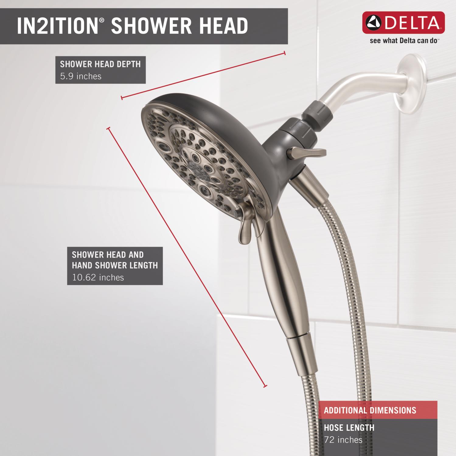 Delta 75588SN Fixed-Showerhead - View #4