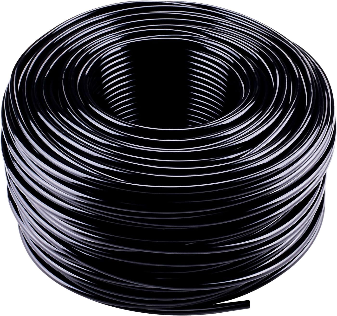 Adrinfly  400ft Quarter Inch Blank Distribution Tubing Drip Irrigation Hose Flexible Garden Watering Tube for Flower Bed Ground Cover Underground