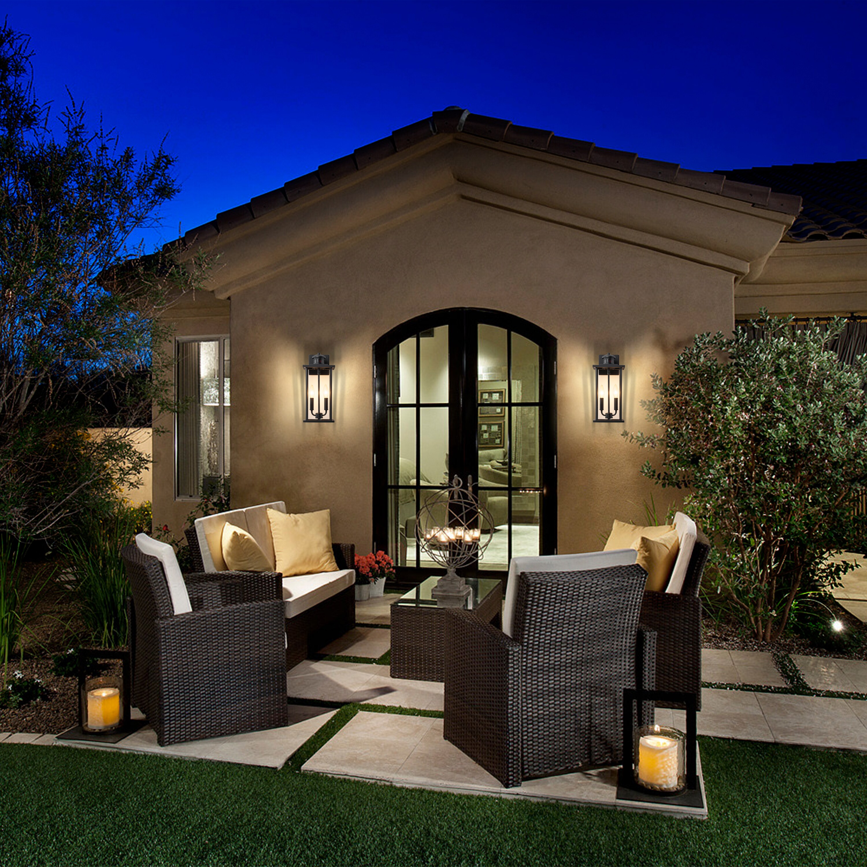 C Cattleya LCA2581-JUN-2W Outdoor-Wall-Lighting - View #7