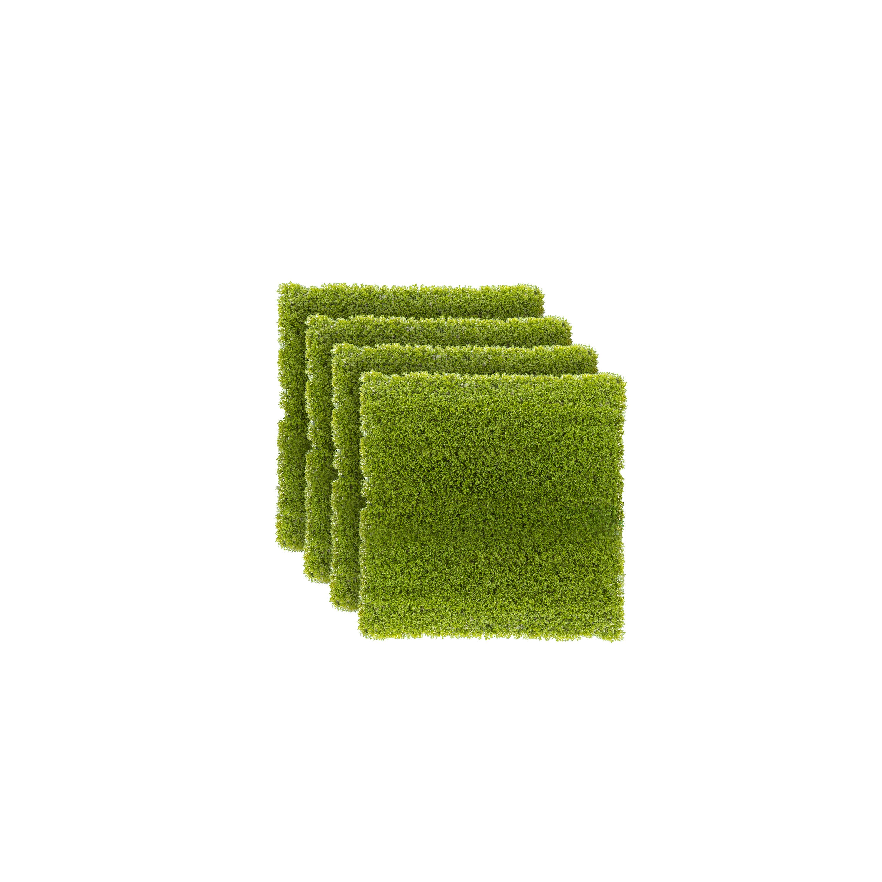 Greensmart Dekor 20 Artificial Moss Style Plant Wall Panels 4pk