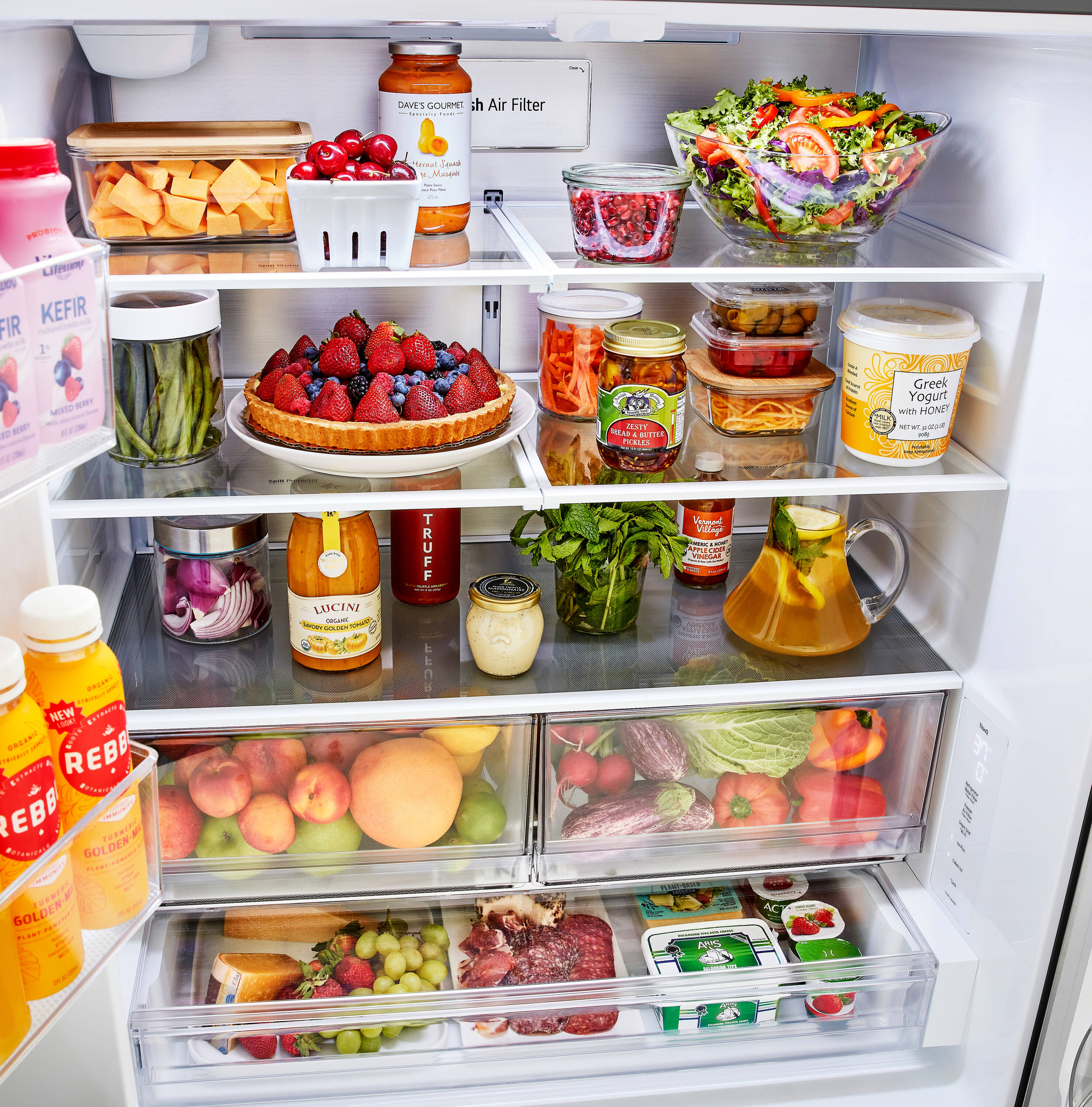 LG LRFLC2716S French-Door-Refrigerators - View #4