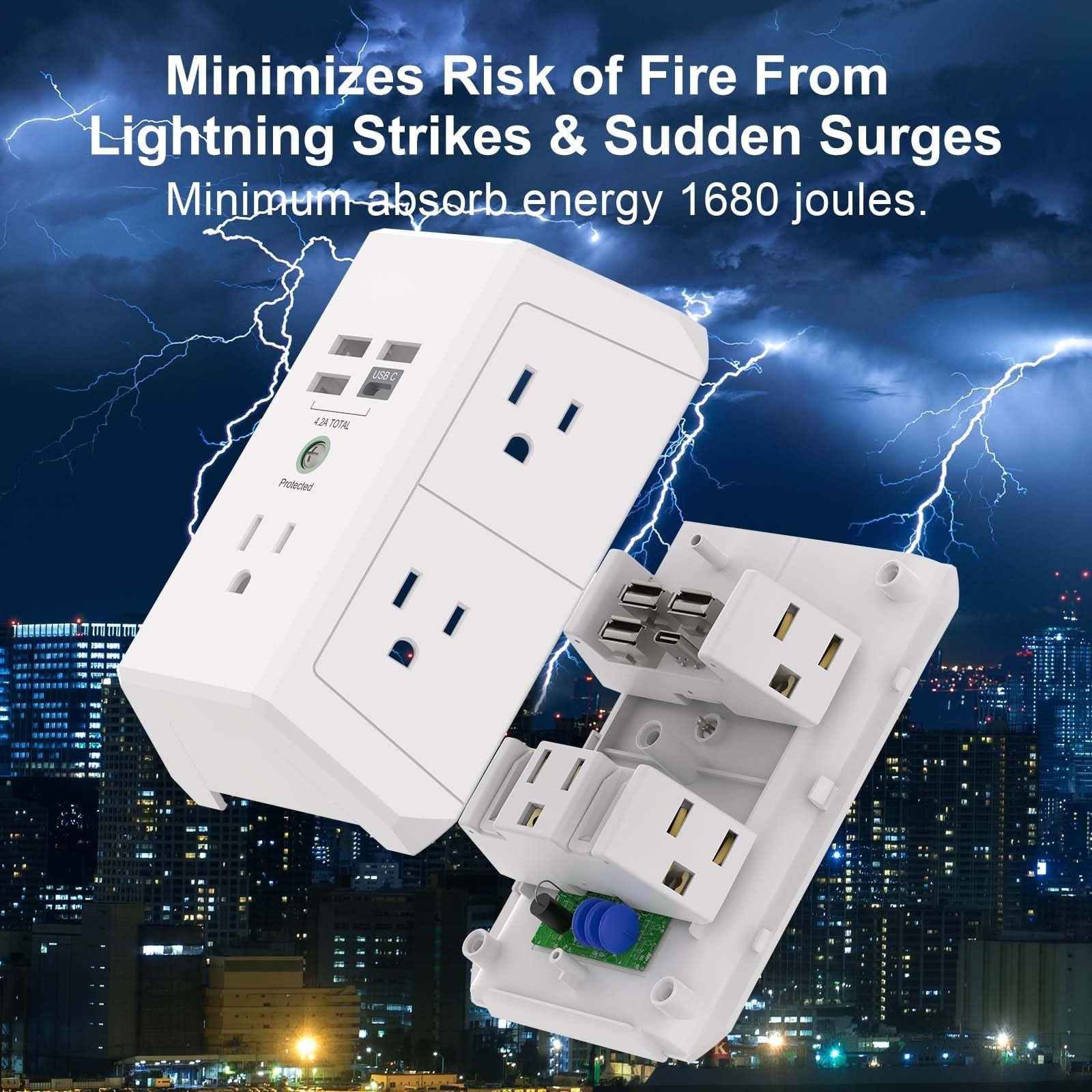Aoibox LAB1OPY0 Surge-Protectors - View #6