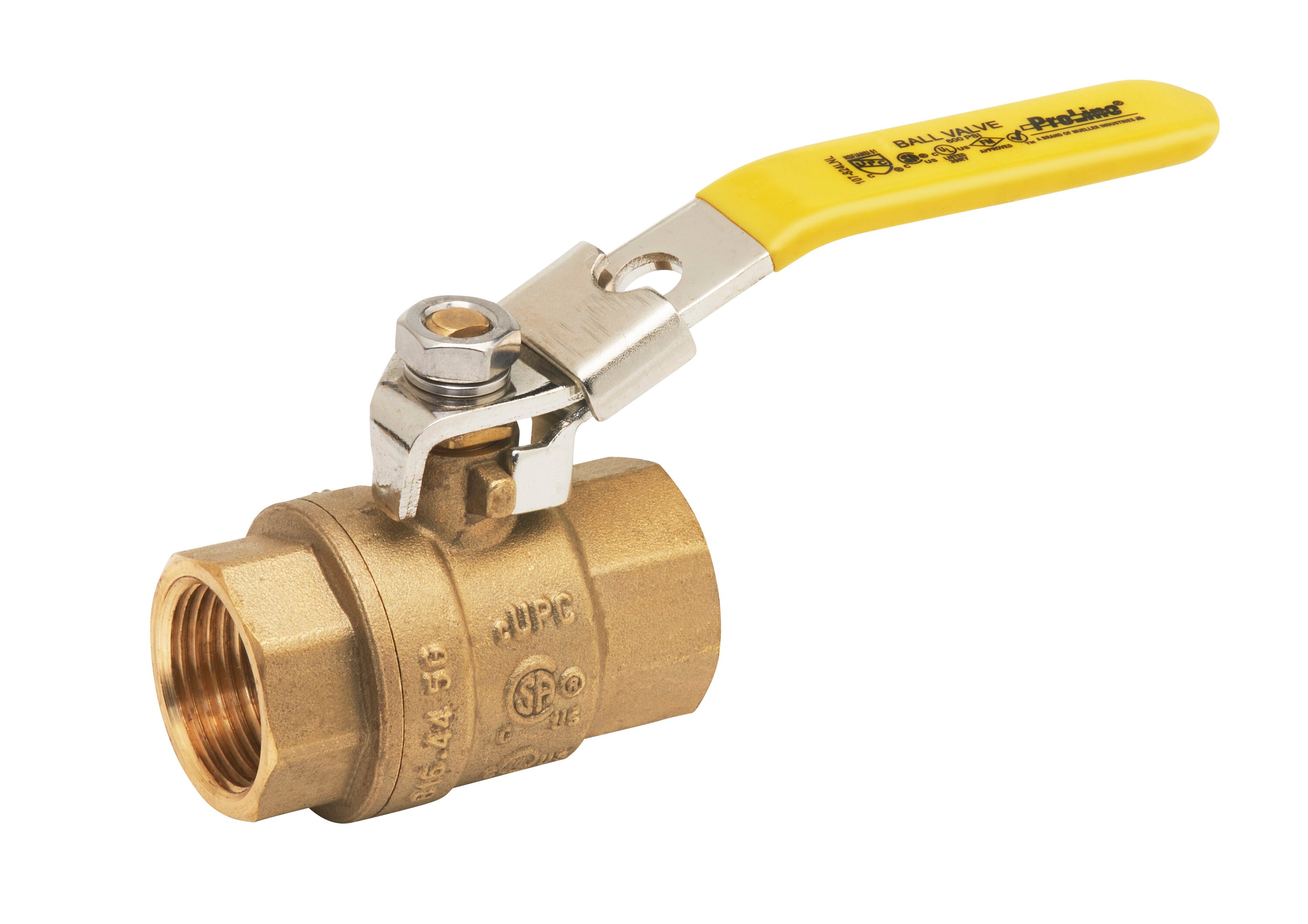 ProLine 107-824LNL 7700LH 3/4-in FIP Brass Ball Valve