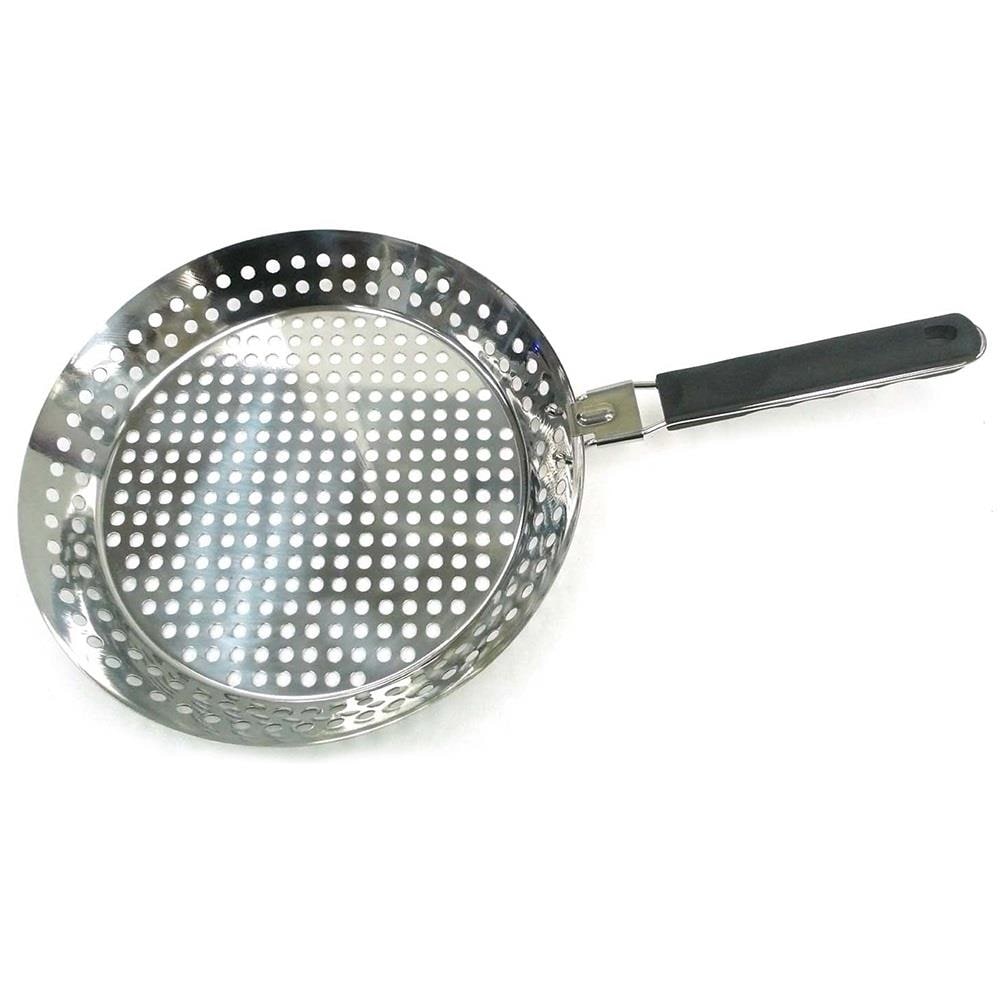 Mr. Handy Copper Fry Pan w/ Stainless Steel Handle (Pieces=8)