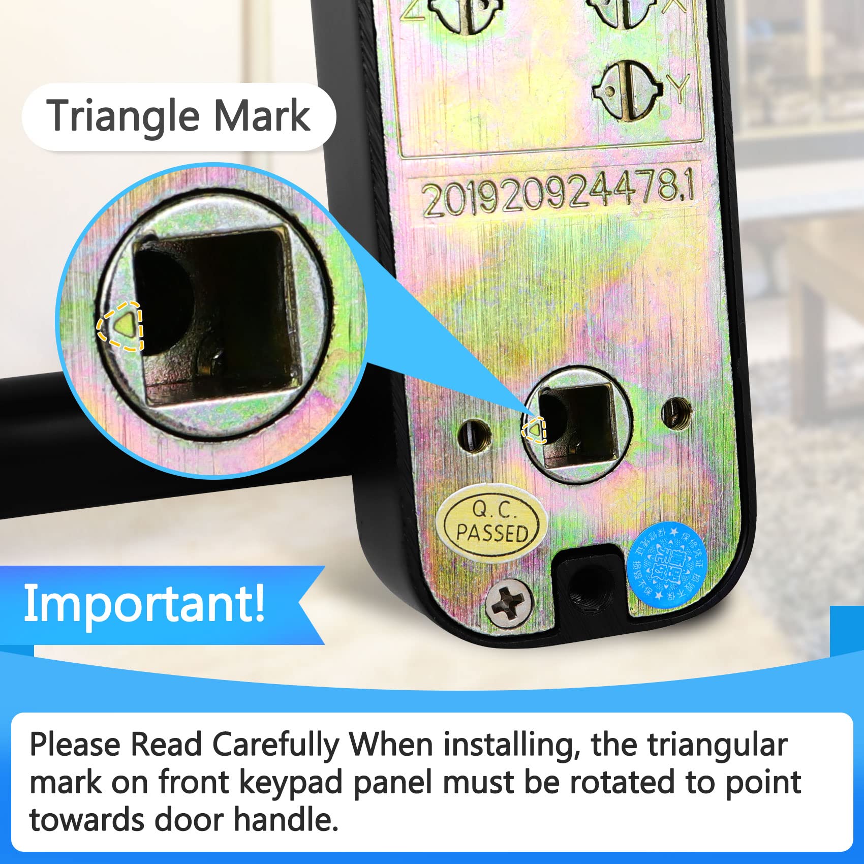 CYIKE LCY0811E412 Electronic-Door-Locks - View #7