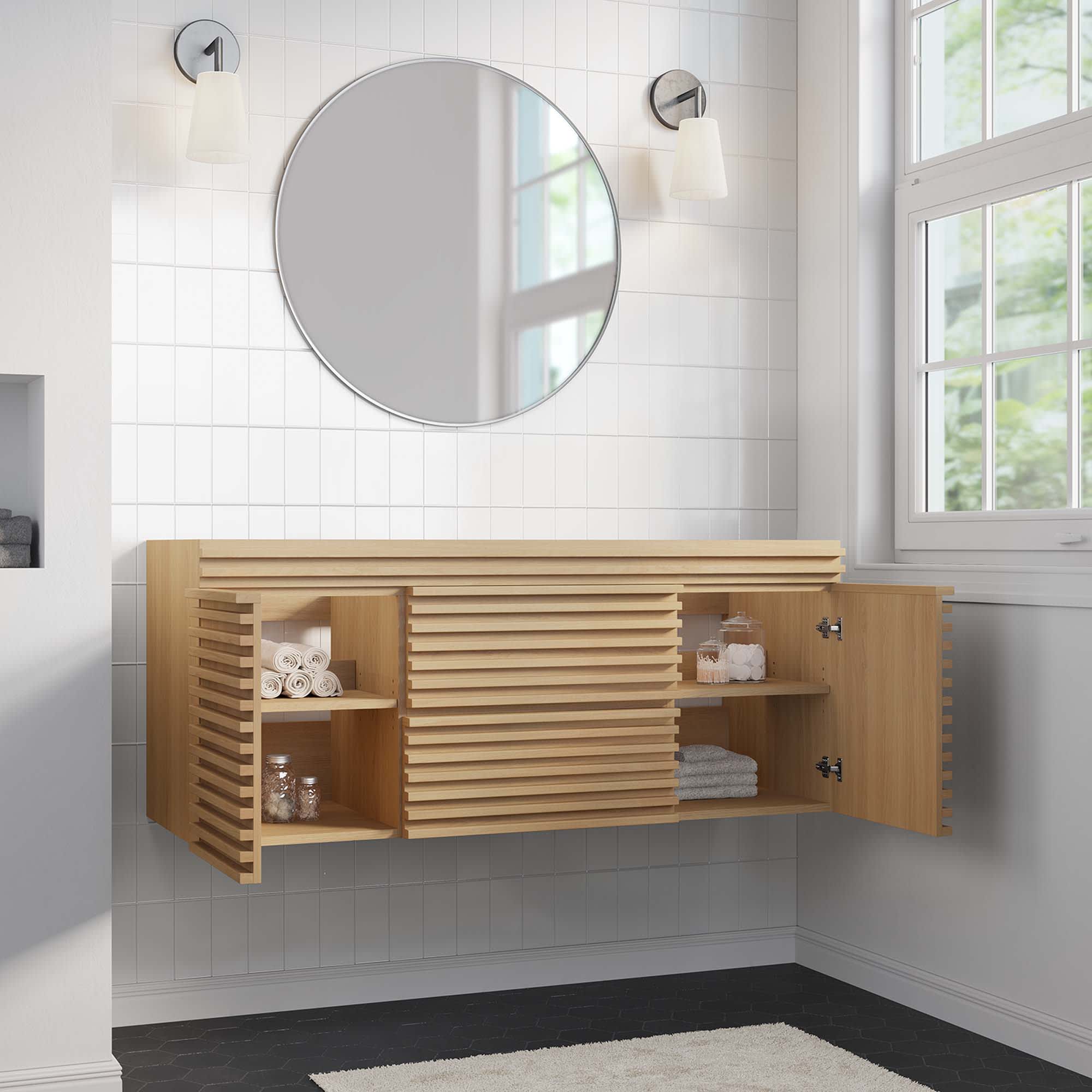 Modway EEI-5866-OAK vanities - View #4