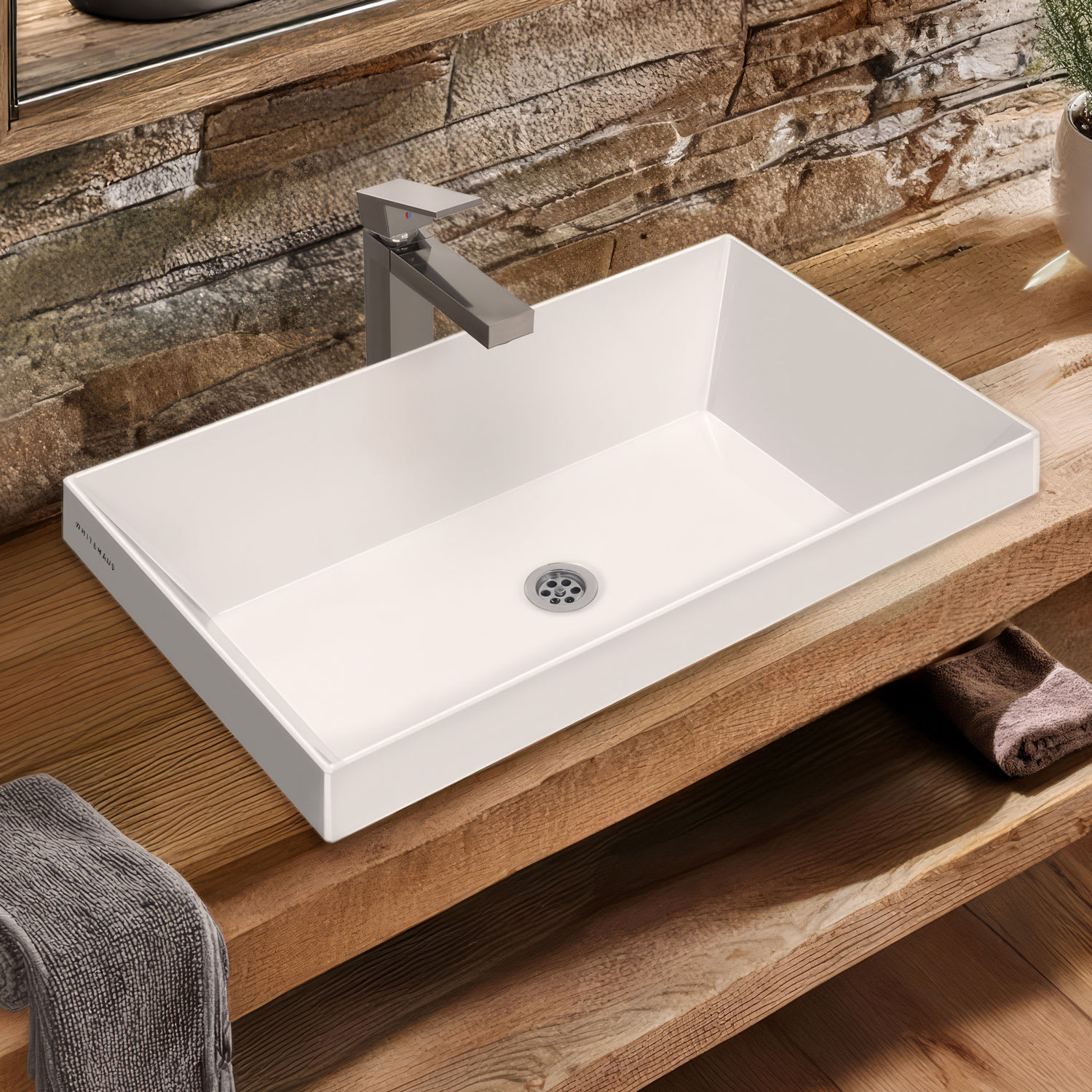 Whitehaus Collection B-AGS60 Bath-Sink - View #5