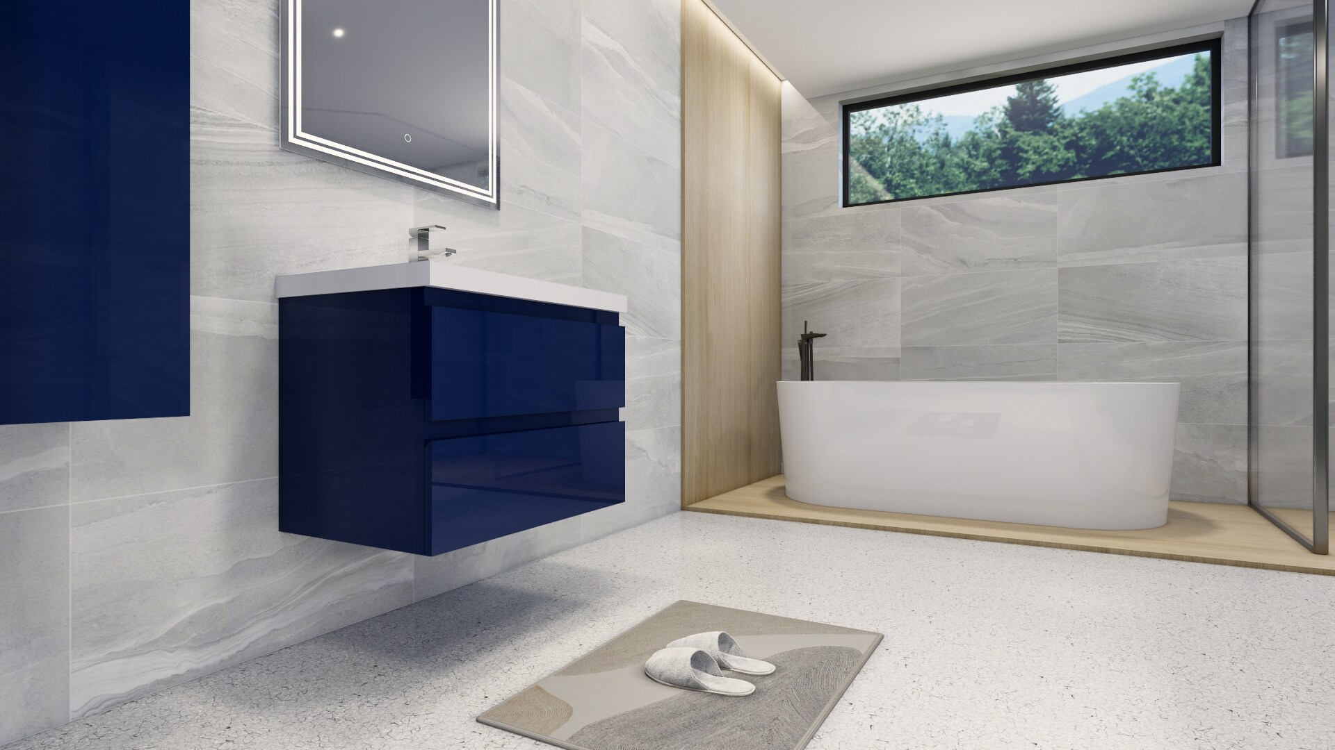 Moreno Bath MOB30-NB Bath-Vanity-Combo - View #3