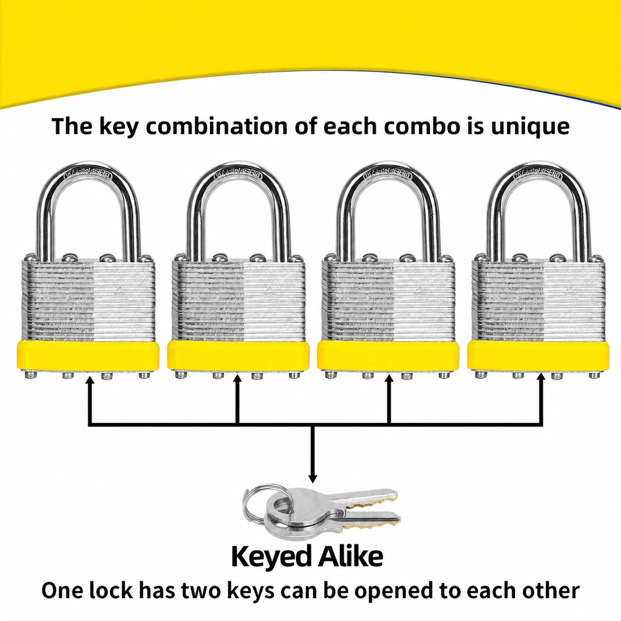 DYRCJ LDY0826Y0370 Padlocks-Locks-Cables - View #3