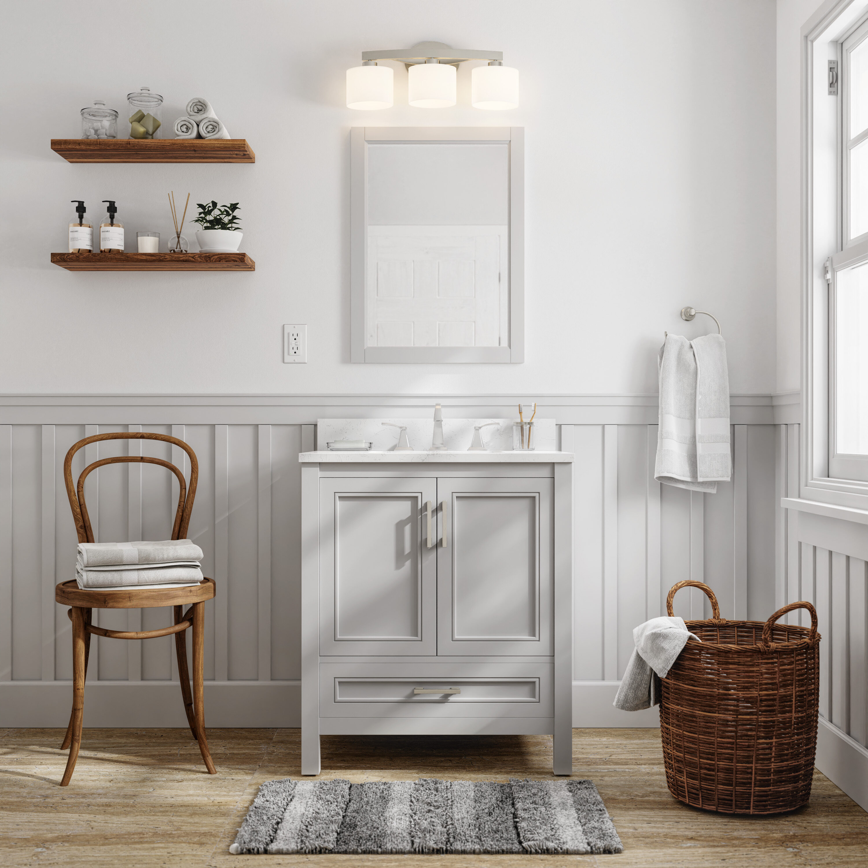 allen + roth 1541VA-30-242-925 Bath-Vanity-Combo - View #6