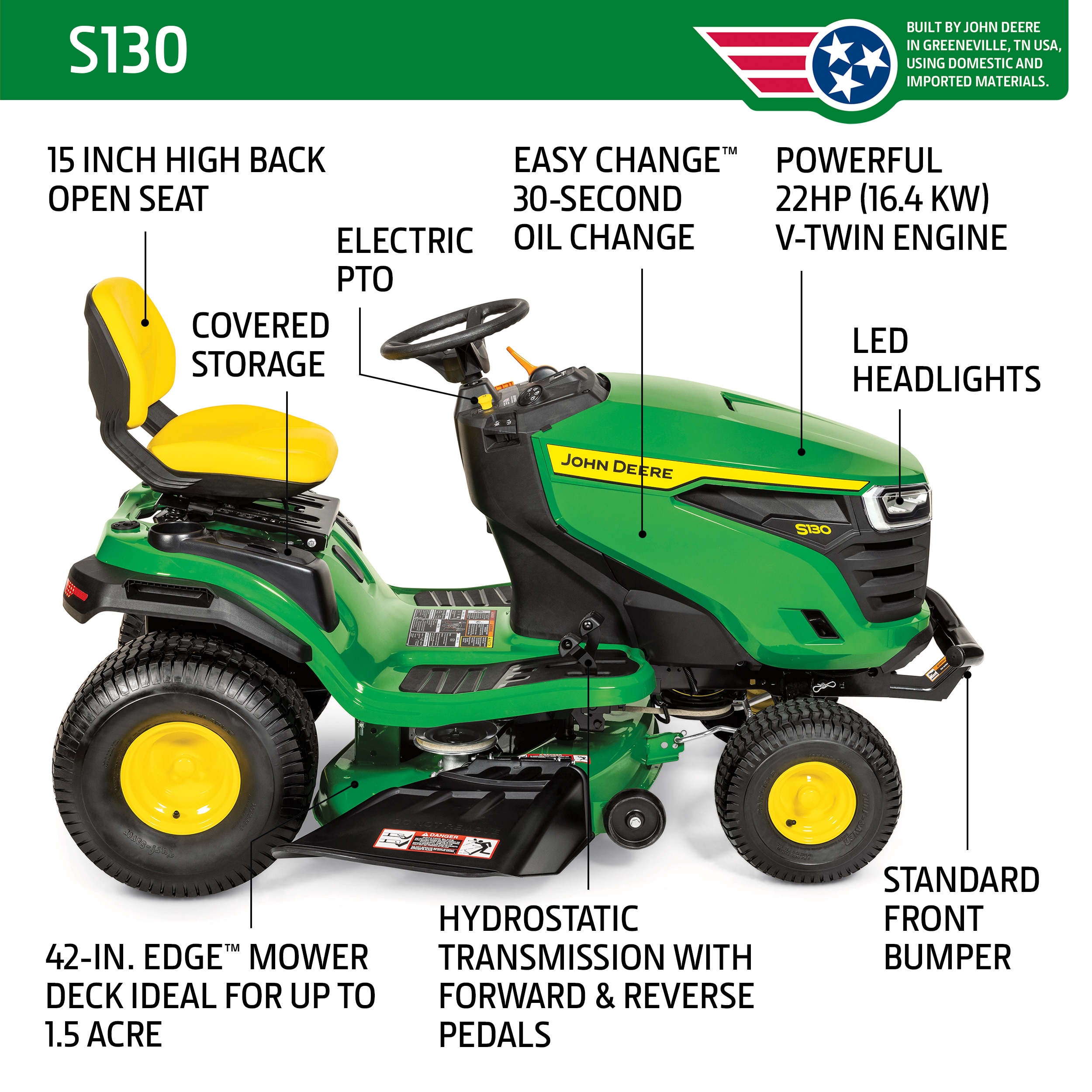 John Deere BG21378 Riding-Lawn-Mowers-Tractors - Thumbnail View #4
