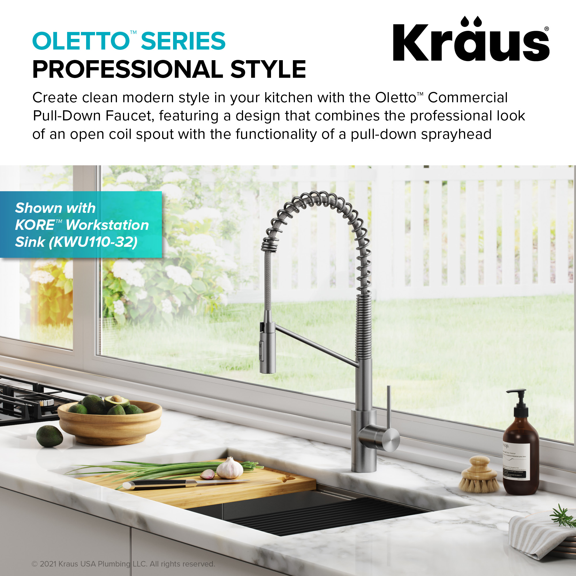 Kraus KPF-2631SFS Kitchen-Faucets - View #5