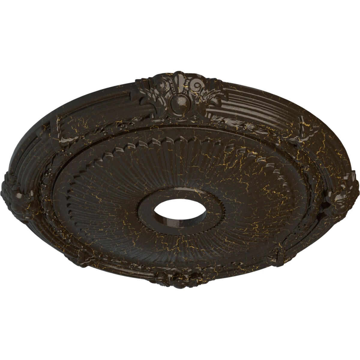 Ekena Millwork CM27HESHC Ceiling-Medallions - View #2