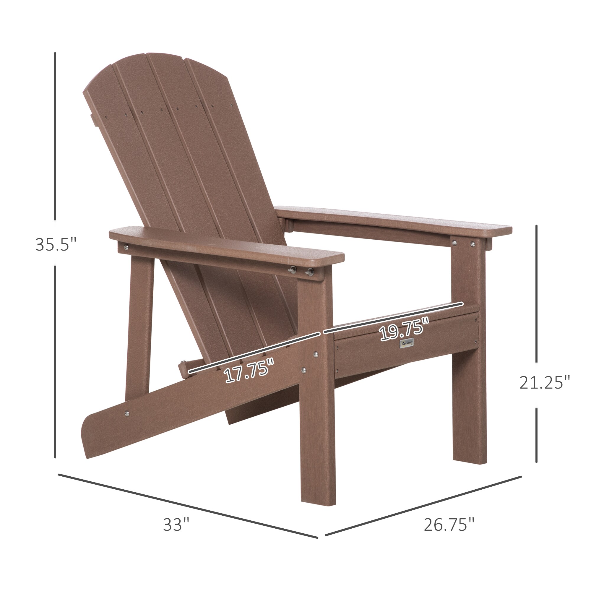 Forclover ASE-637BN Patio-Chairs - View #2