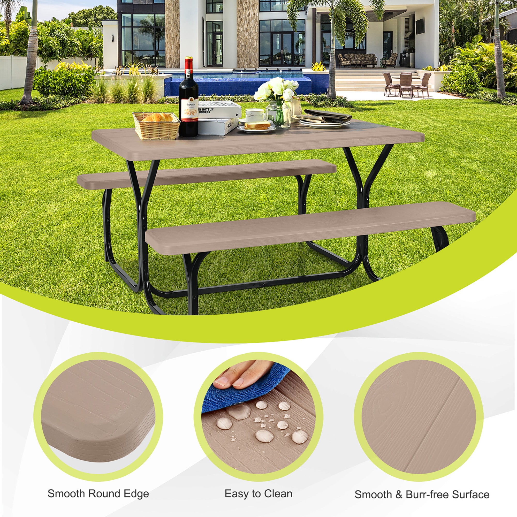 Forclover HYFL-99CF Picnic-Tables - View #4