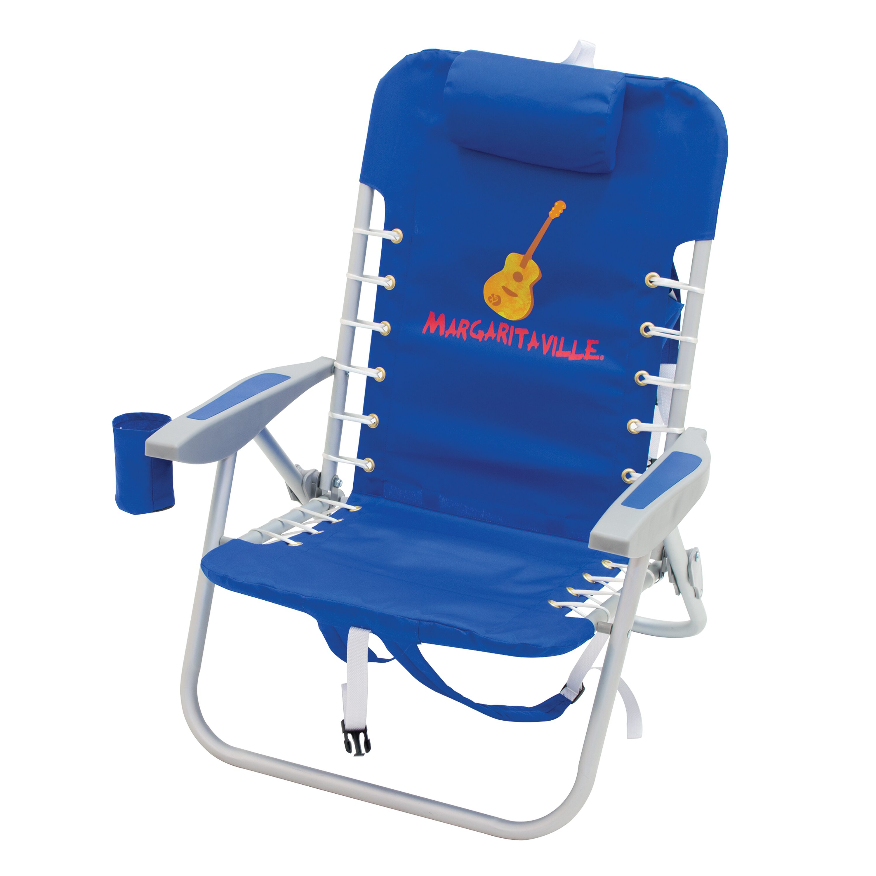 RIO Brands Aluminum Folding Beach Chair (Adjustable and Lightweight ...