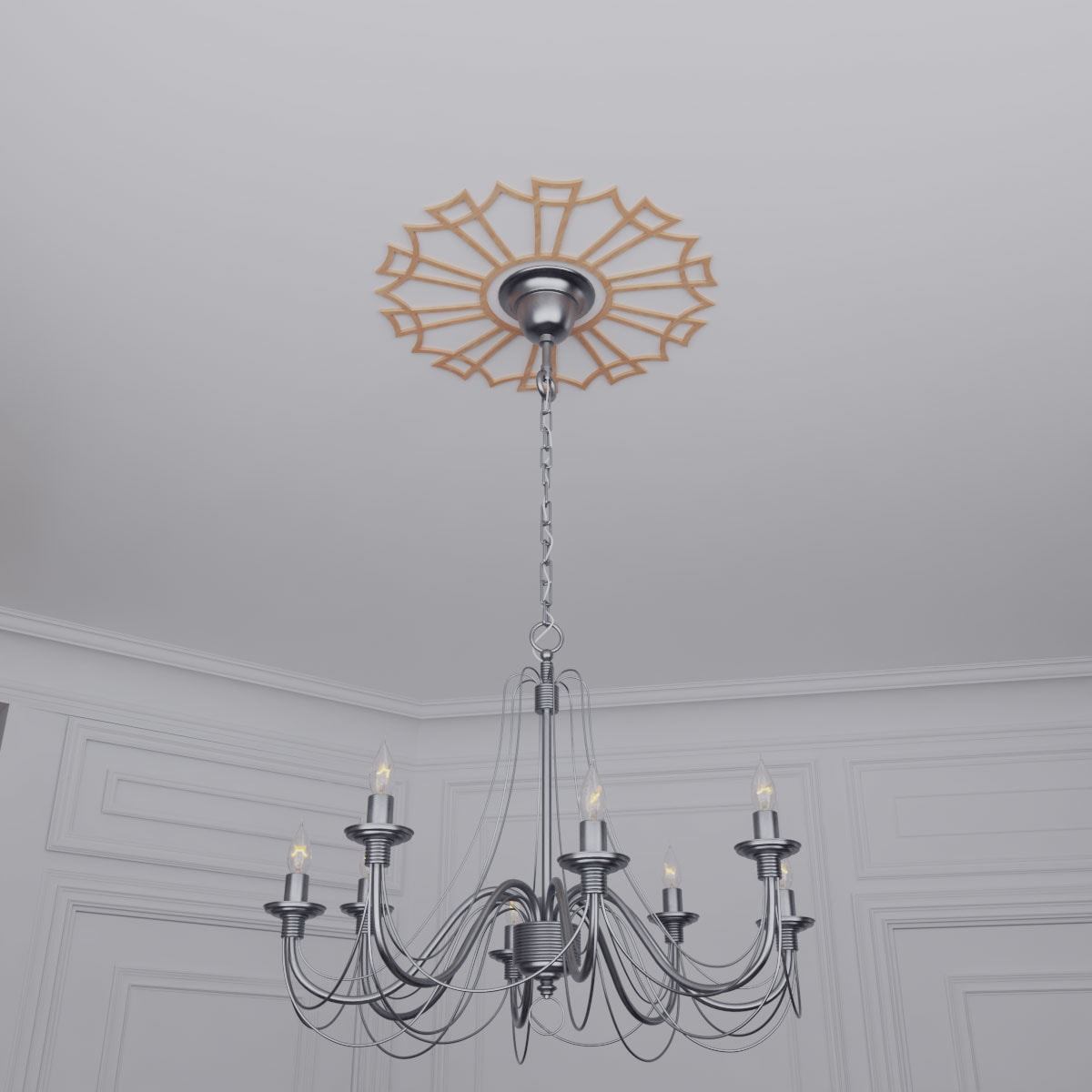 Ekena Millwork CMWP22X22X0250AUAL Ceiling-Medallions - View #16