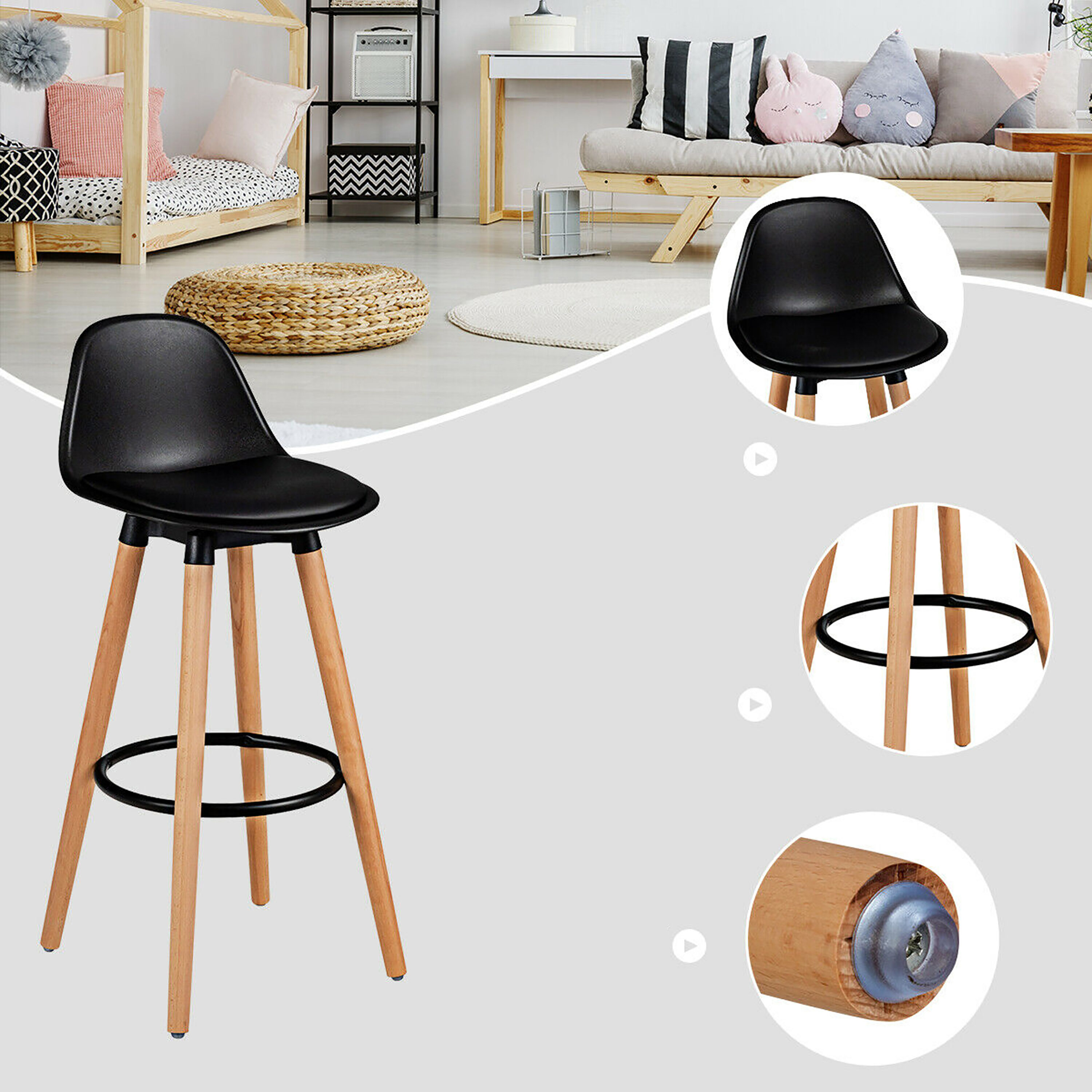 Goplus LWS00375 stools - View #2