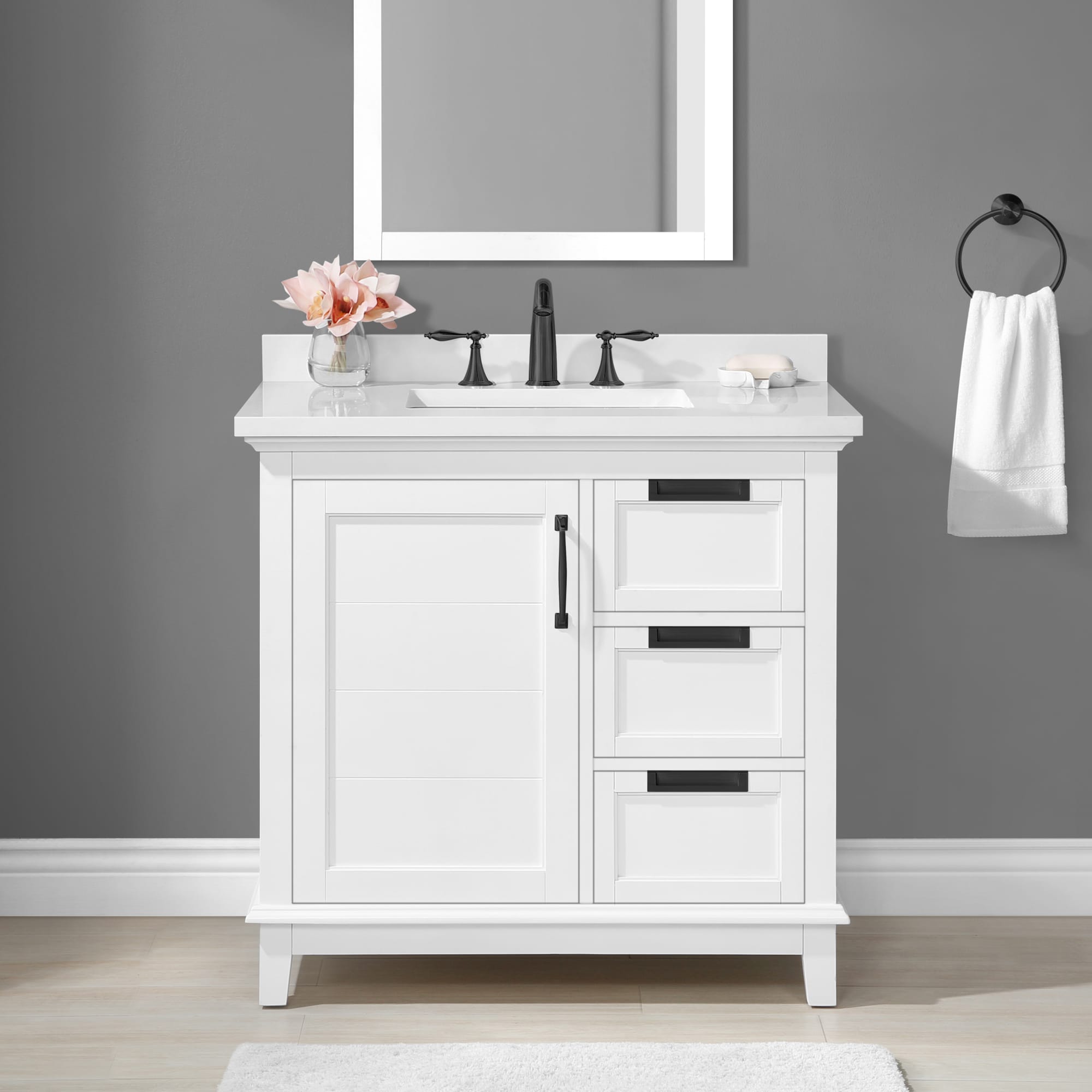 36 Inch Bathroom Sink Vanity – Rispa