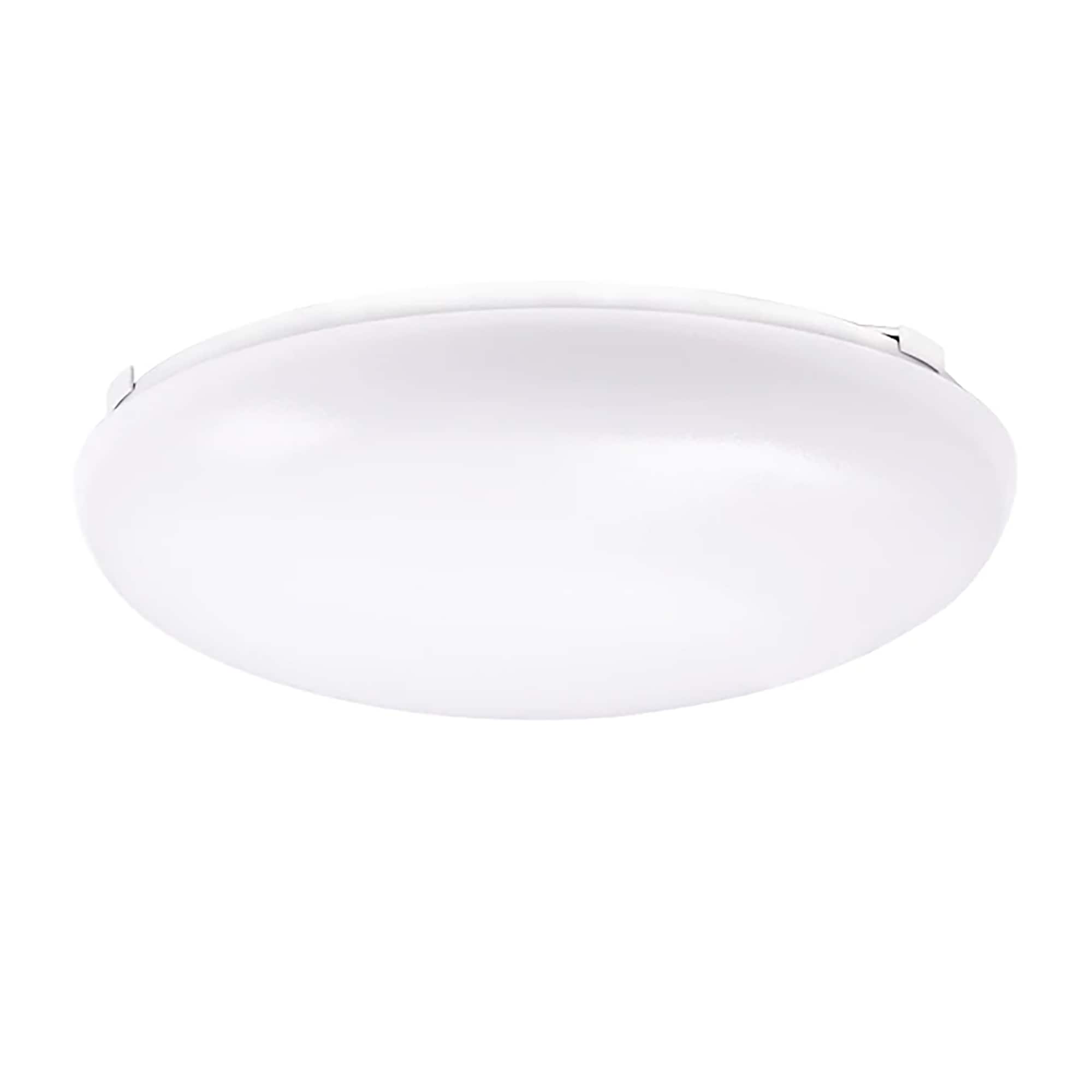 Utilitech MXL1101-LED32K9027 1 -Light 14-in Matte White Integrated LED Flush Mount Light