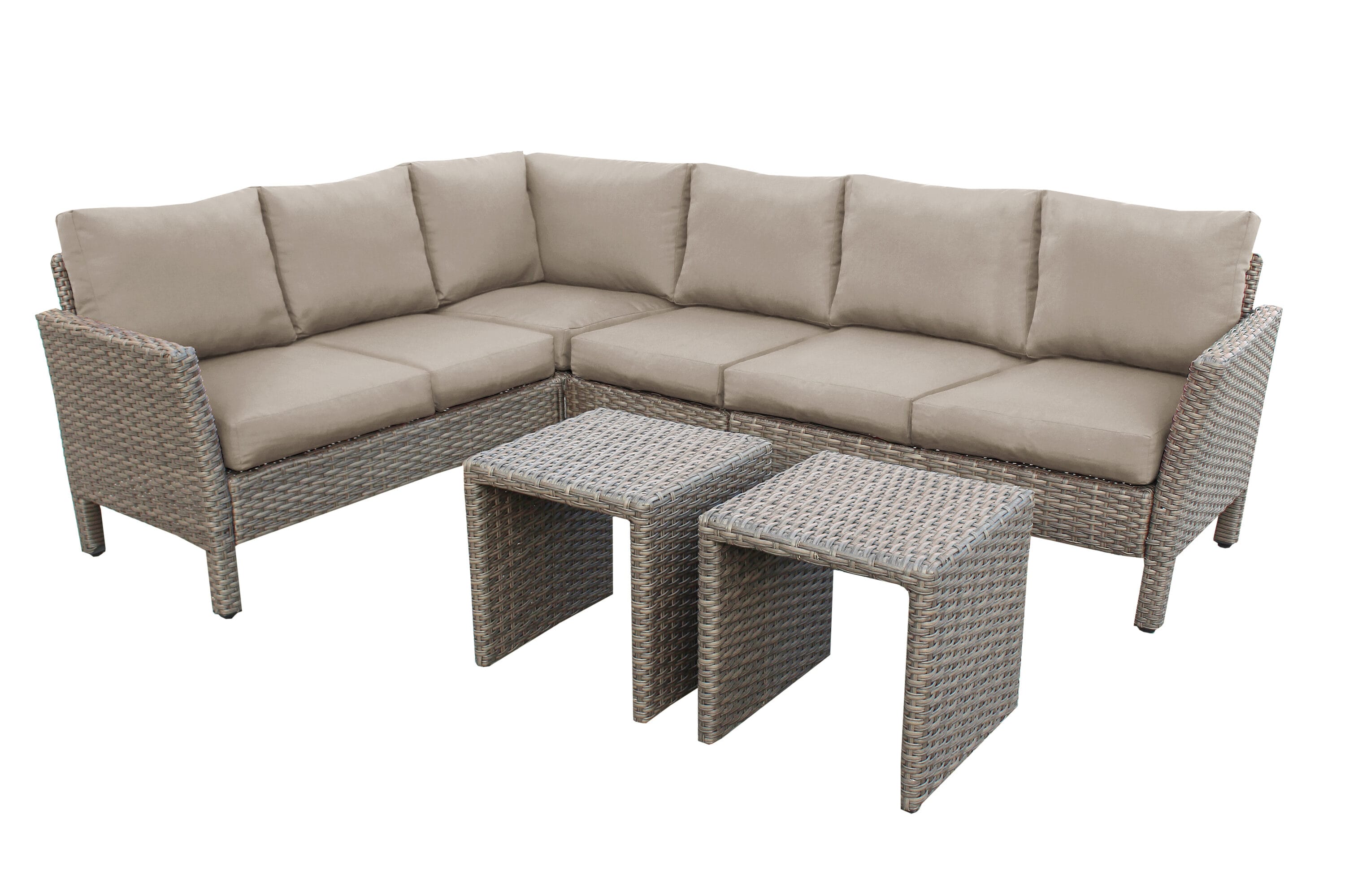 Leisure Made 768943-TAN Patio-Sofas-Daybeds - View #6