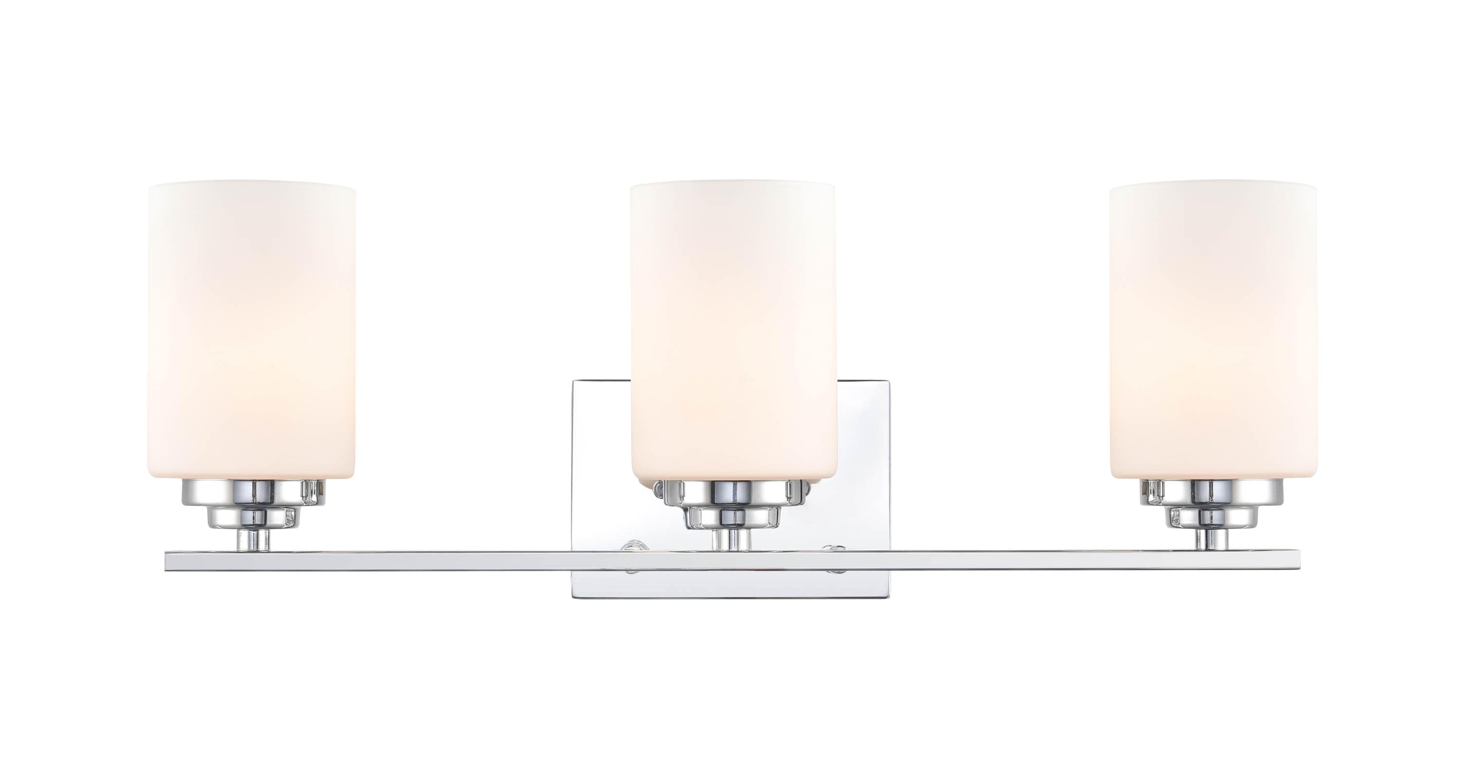 Millennium Lighting 3183-CH Durham 22-in 3 -Light Polished Chrome Traditional Vanity light