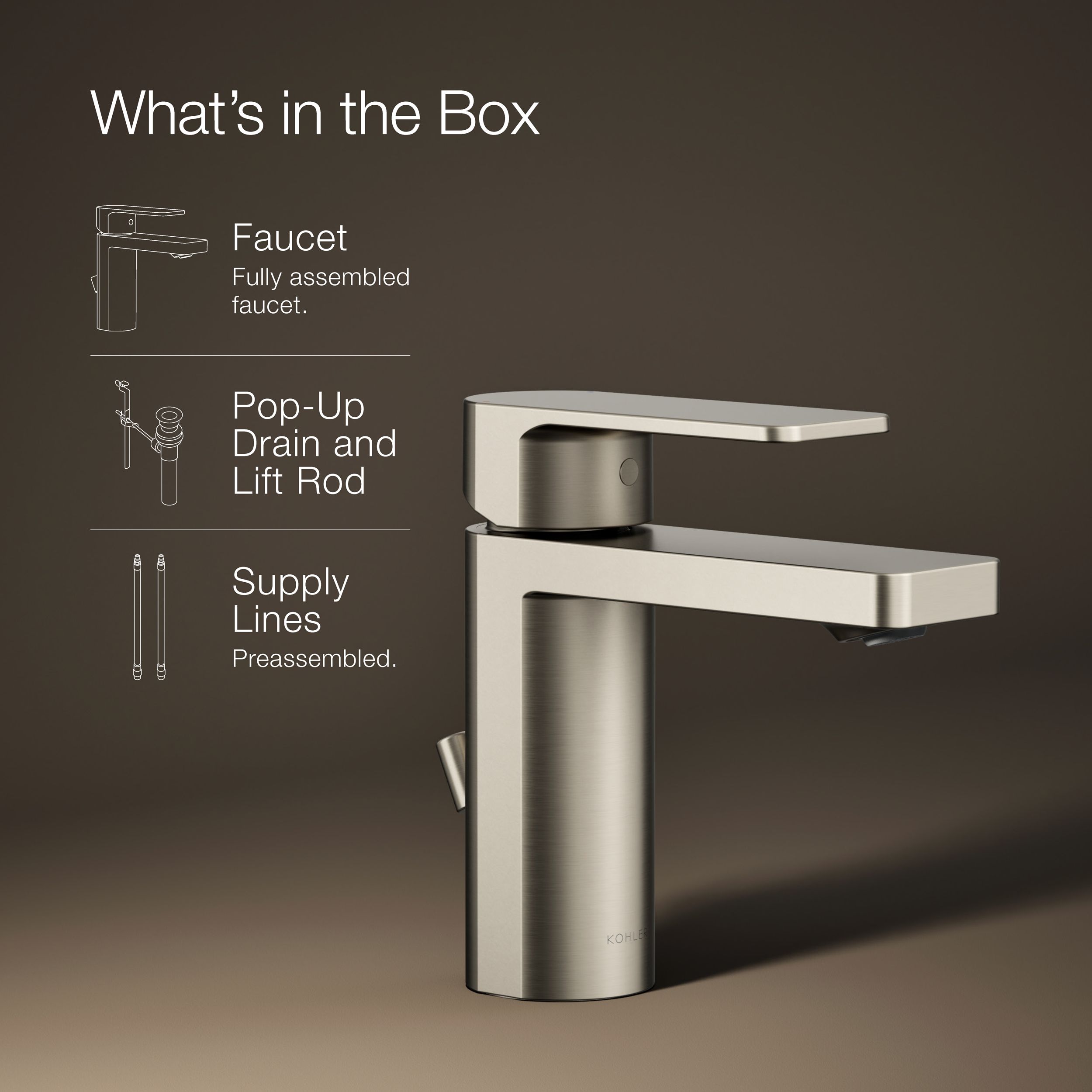 KOHLER K-23472-4-BN Lavatory-Faucets - View #13