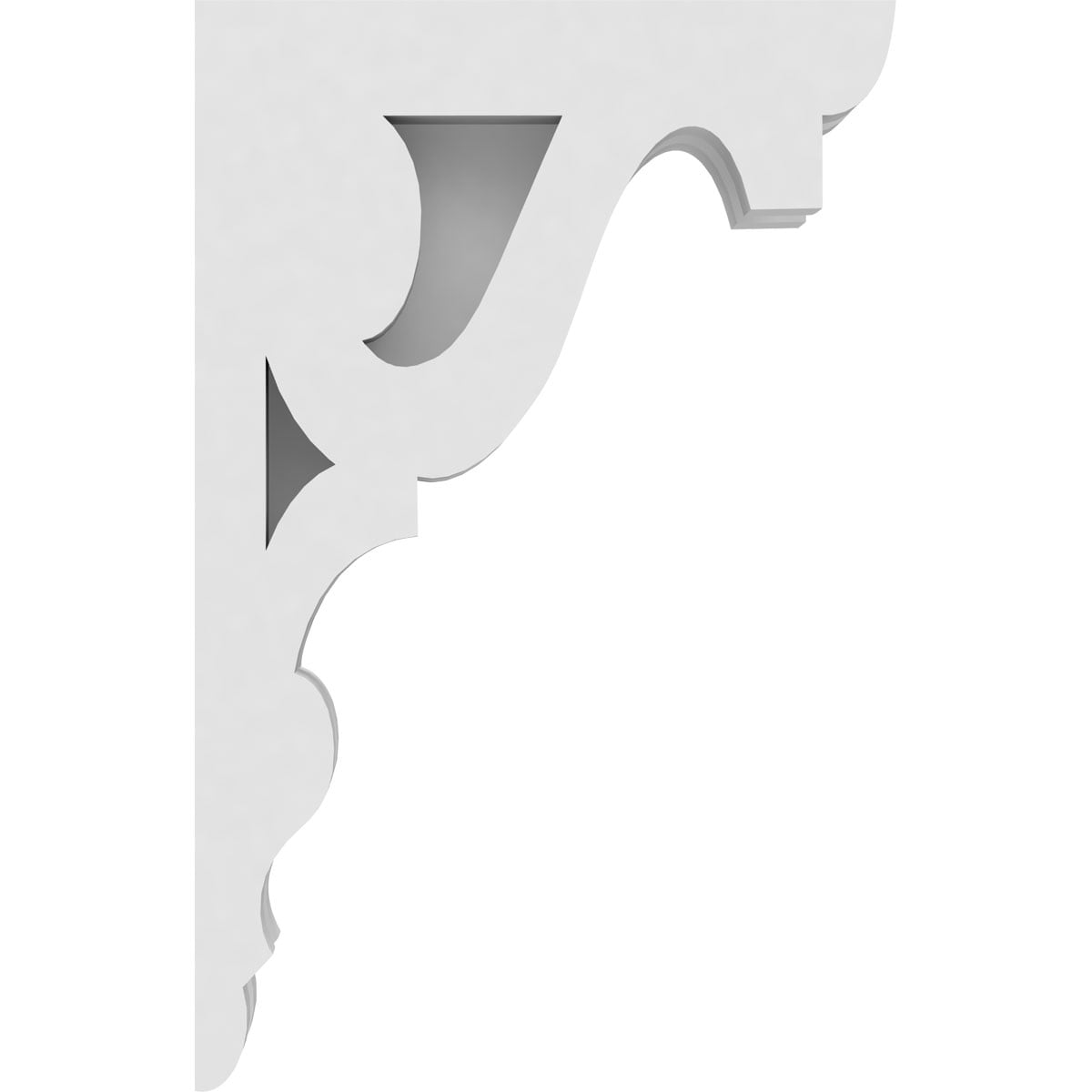 Ekena Millwork CORP01X04X07RB corbels - View #3