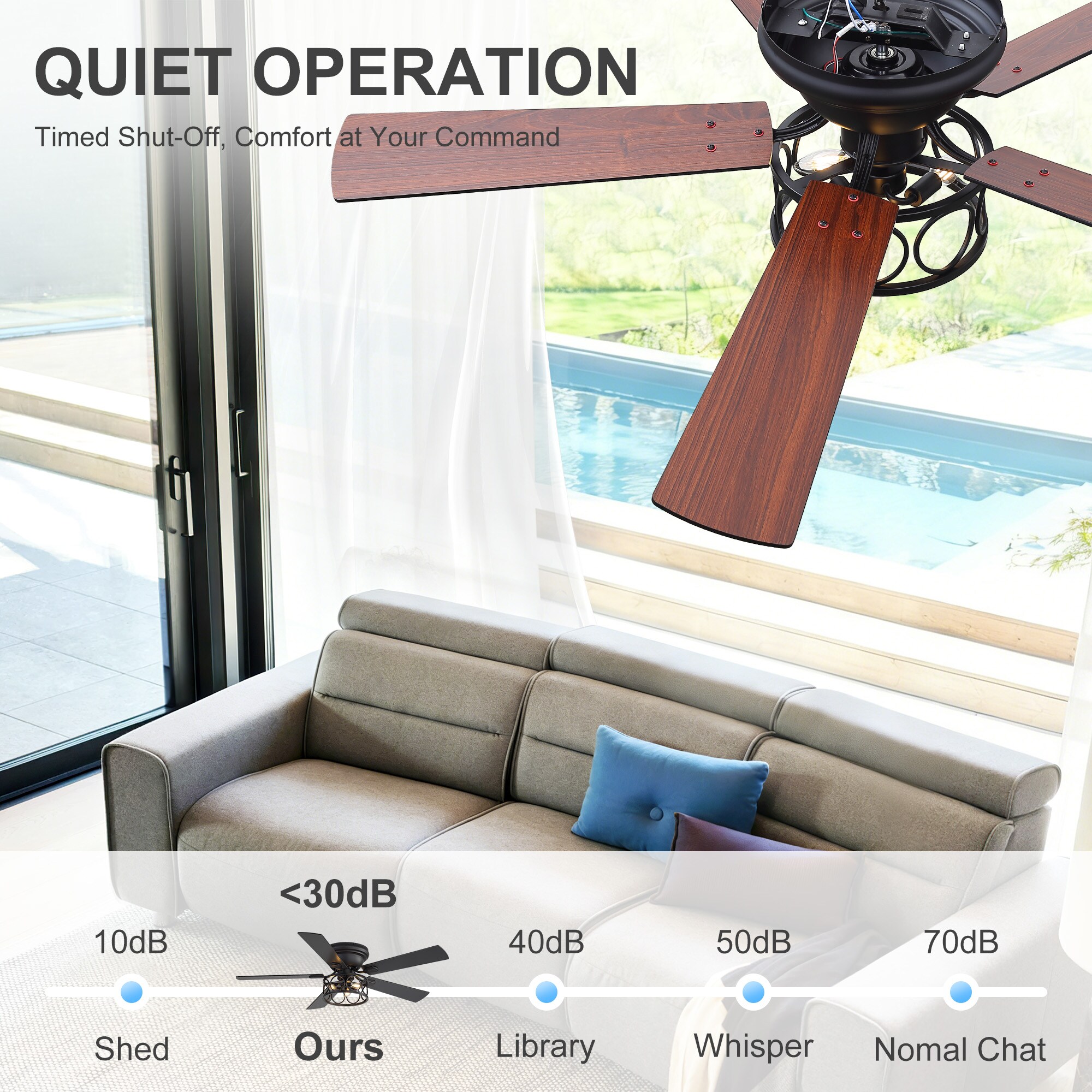 Airsurfer AS-40016-BK Ceiling-Fans - View #7