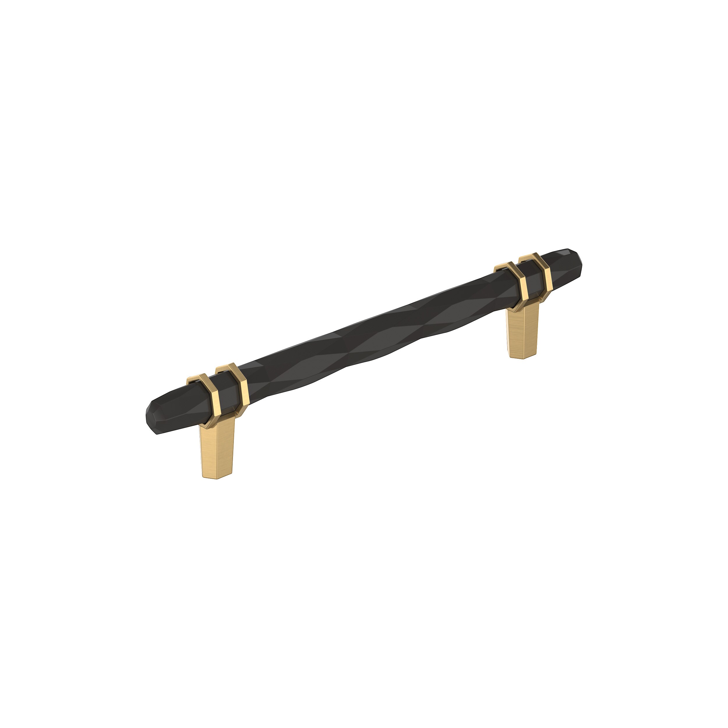 London 6-5/16 inch Black Bronze and Champagne Bronze Cabinet Pull