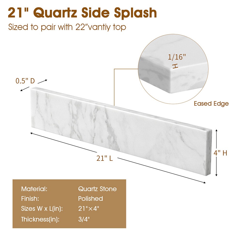 EQLOO SQ502 Side-Splashes - View #2