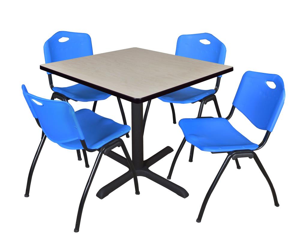 Regency TB4242PL47BE Breakroom Off-white 4-Person Training Table (42-in W x 29-in H)