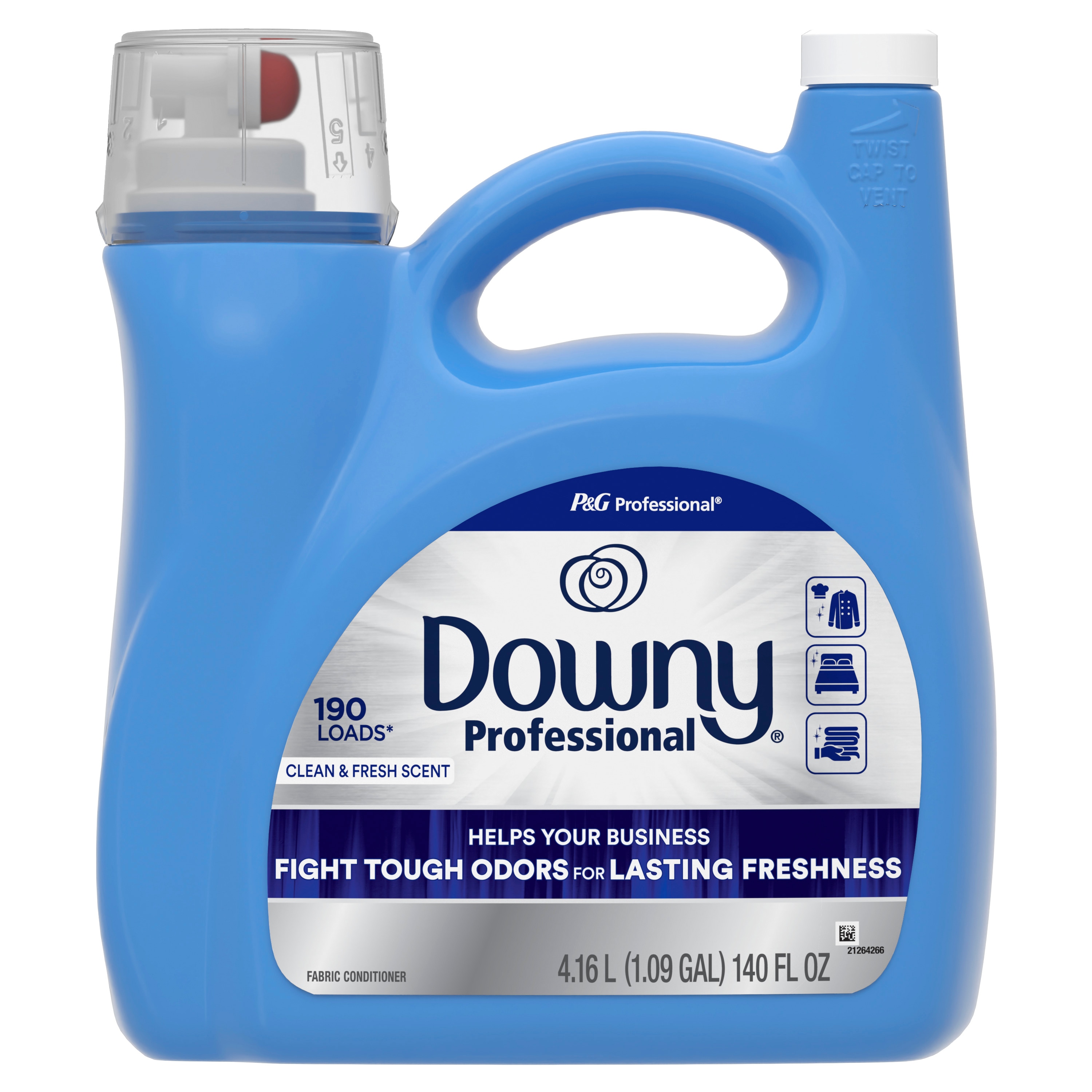Downy 3077214052 Professional Clean Fresh Fabric Softener Liquid 140 -fl oz
