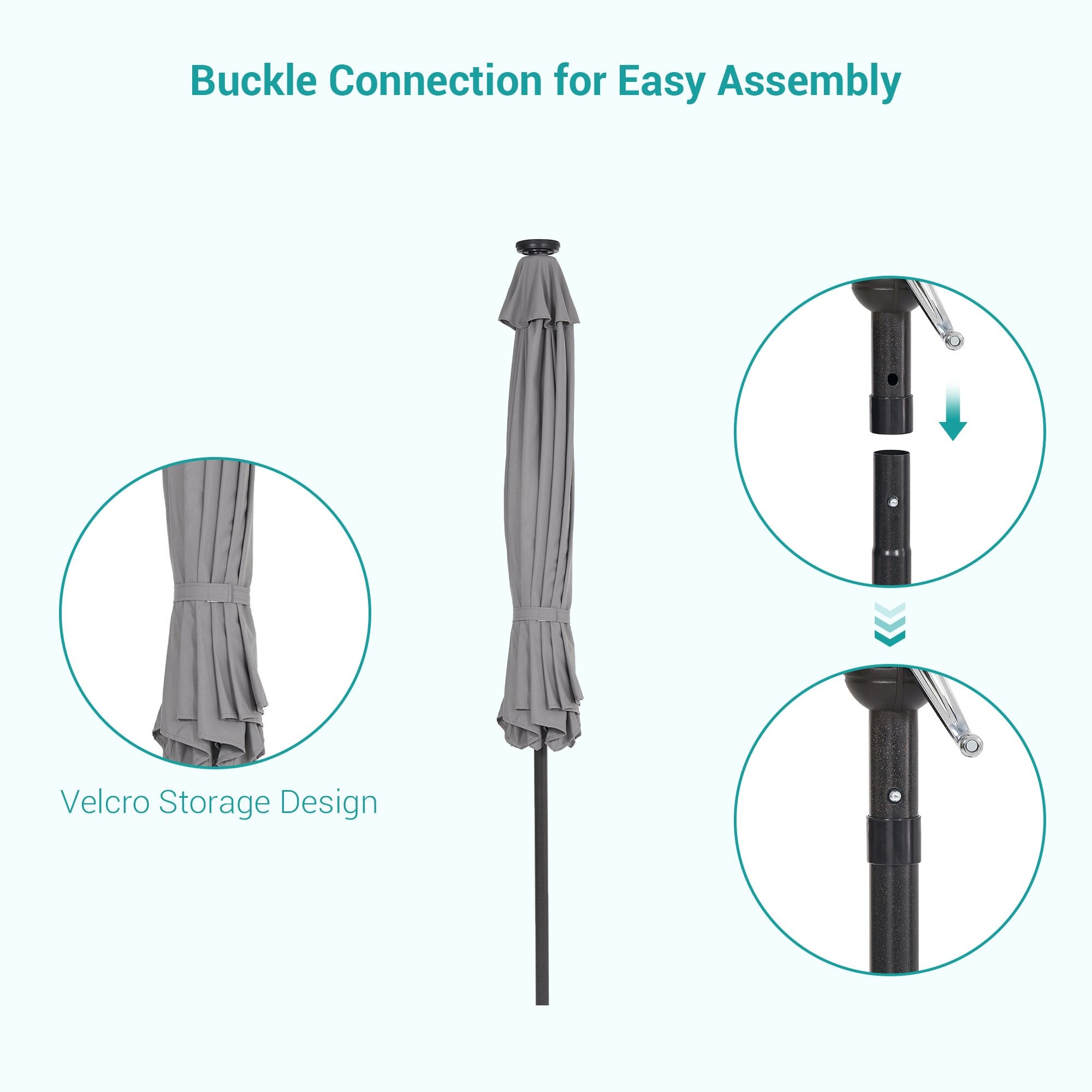 ACEGOSES LW-LED270GY Umbrellas-2 - View #6