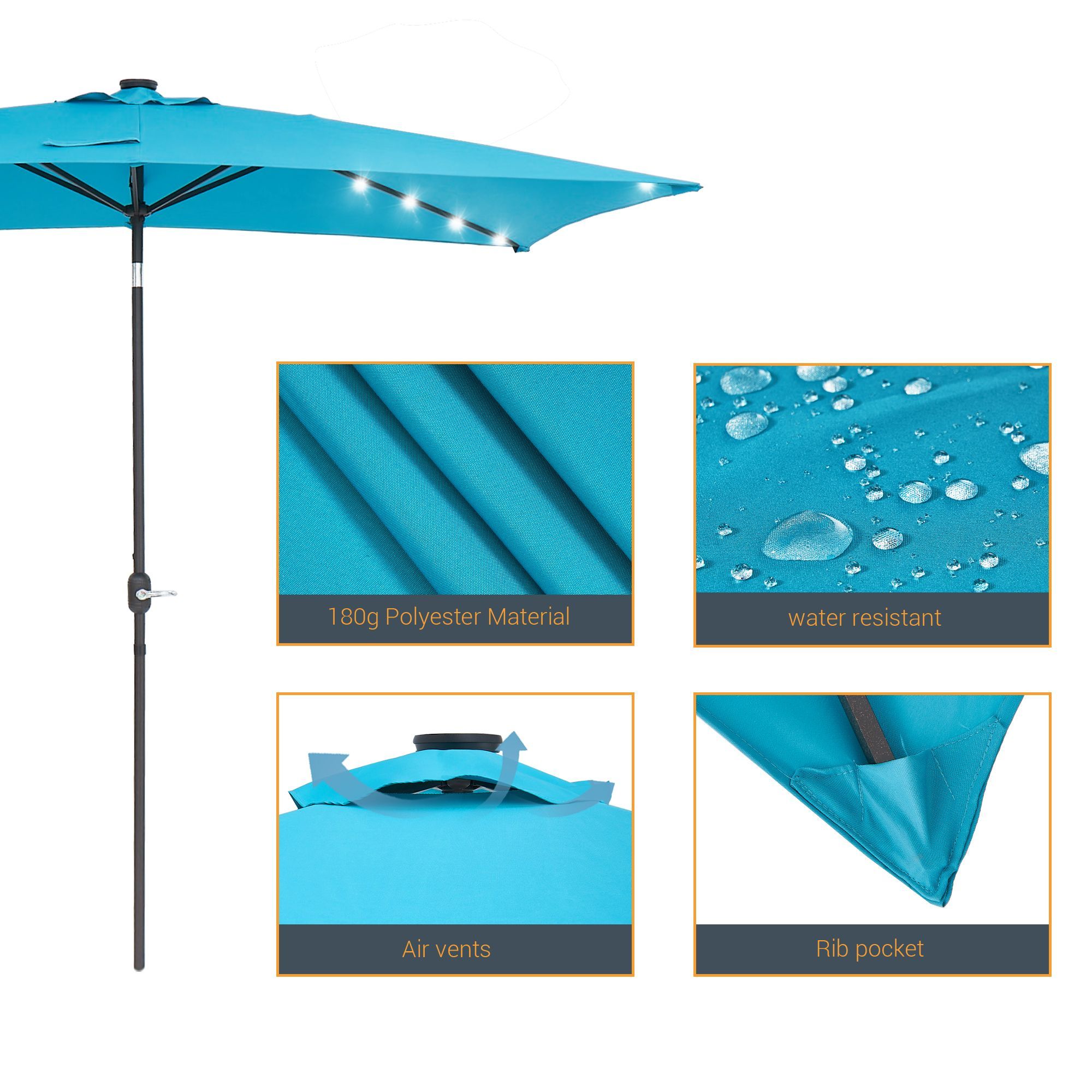 Sonkuki SD-127Q-LED Umbrellas-2 - View #4