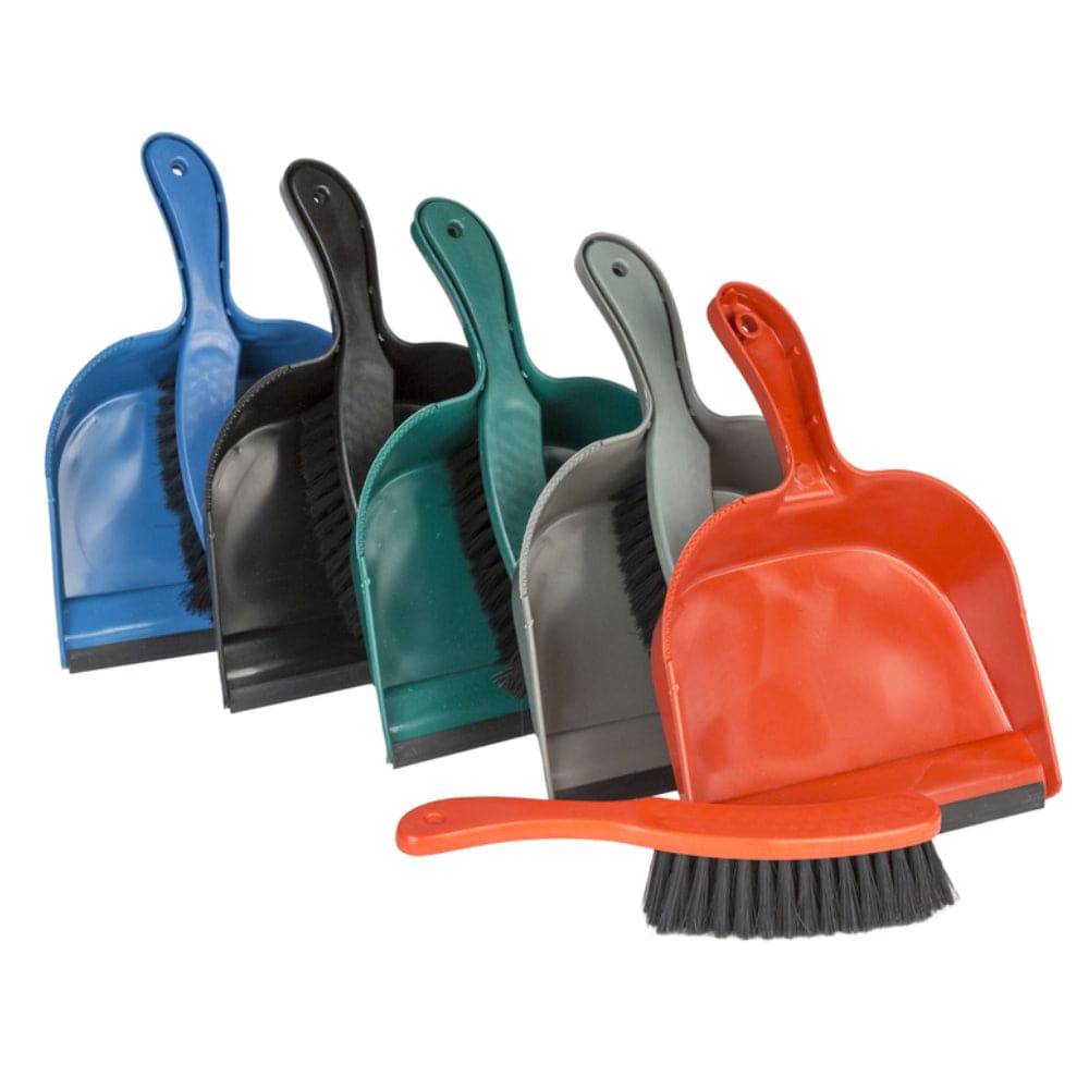 Regent Good Old Values Handheld Dustpan and Brush Set 8.5 in Assorted Colors Pack of 24