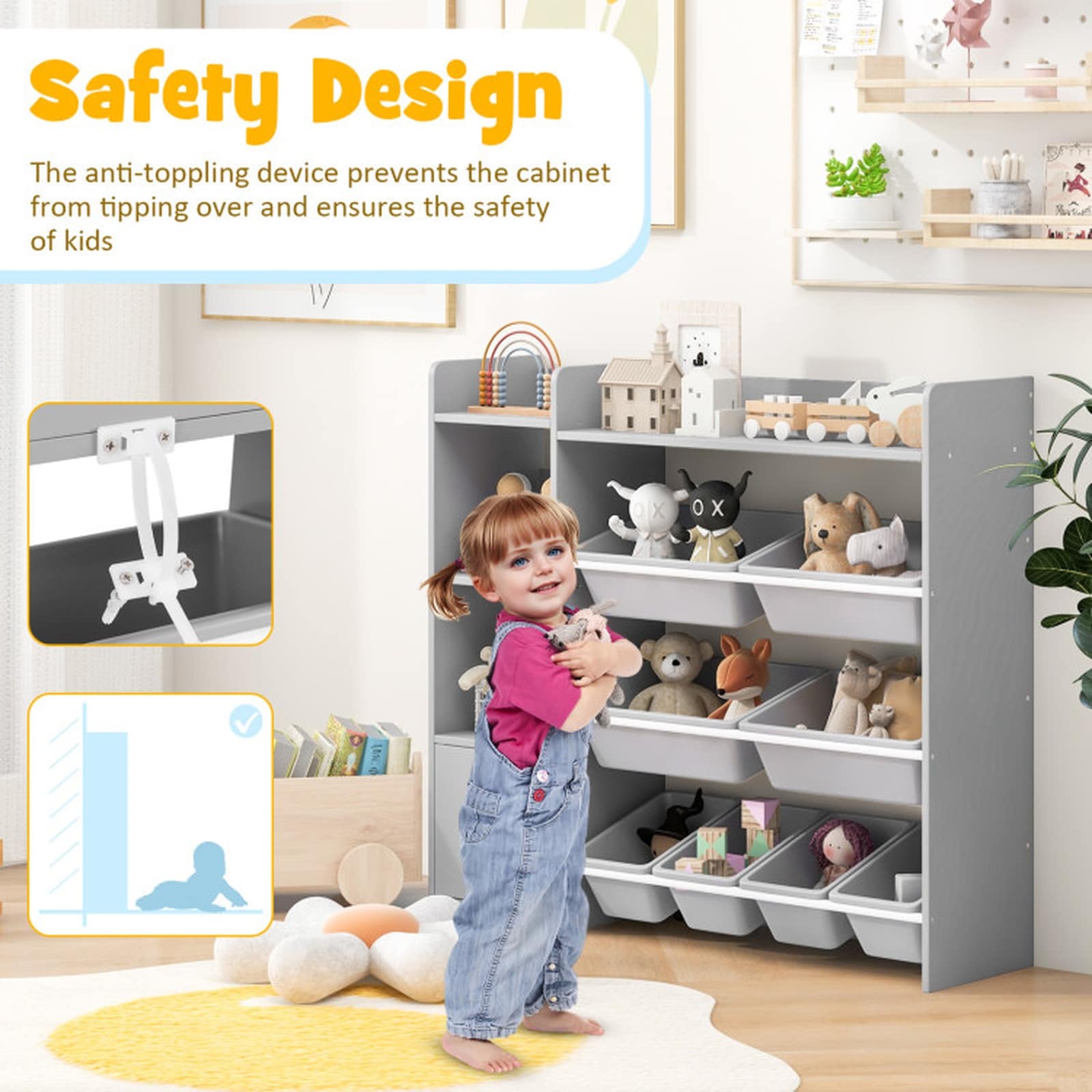 SUGIFT LW047SUGHY335 Kids-Bookcases - View #5