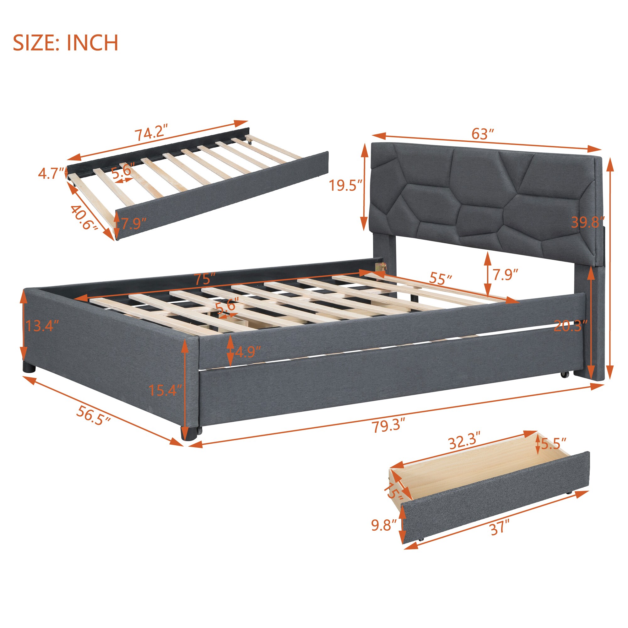 ModernLuxe L3P-SF000233AAE beds - View #14